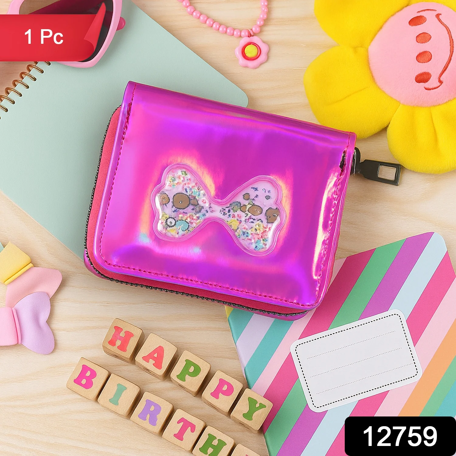 Vibrant Stylish Kids Wallet (1 Pc) - Image 2