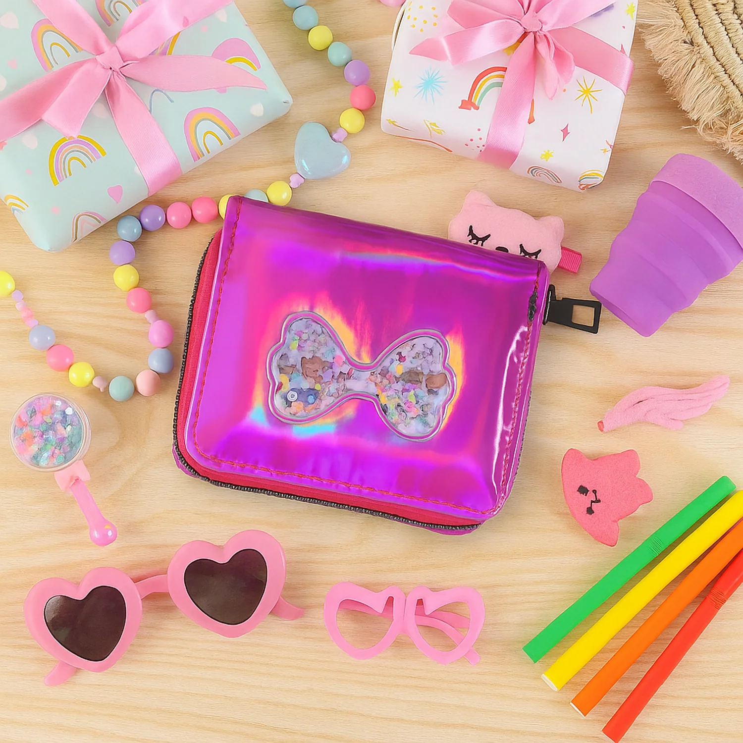 Vibrant Stylish Kids Wallet (1 Pc) - Image 3
