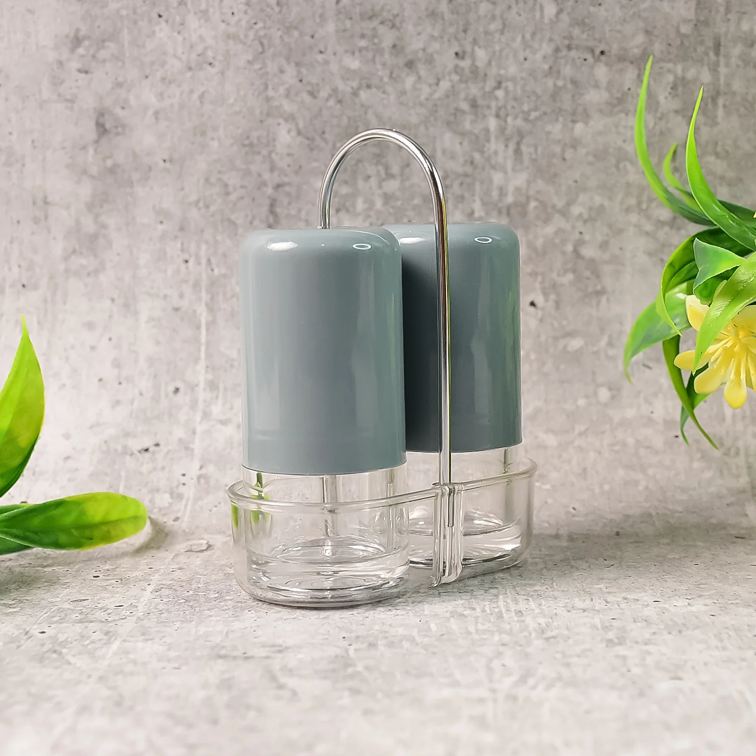 Apex Victory Salt & Pepper Dispenser Set – 2 Pcs Acrylic Seasoning Shaker - Image 6
