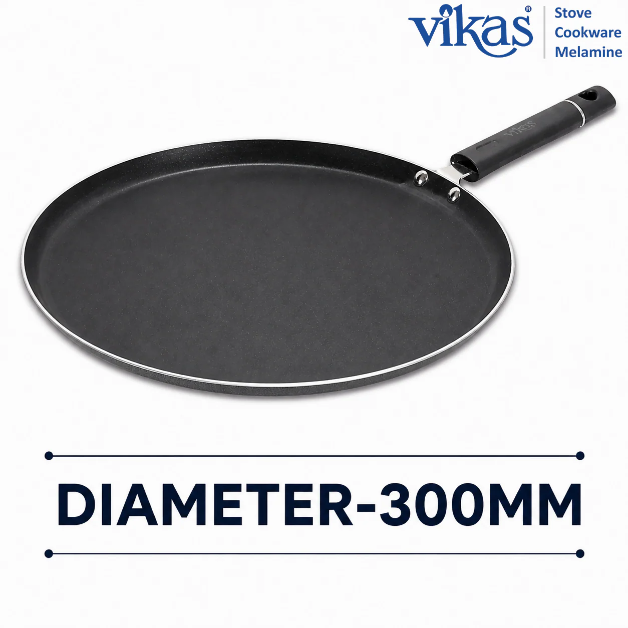 Vikas Dosa Tawa for Perfect Crispy Dosas, Parathas, and More Ideal for Healthy Cooking - Image 3