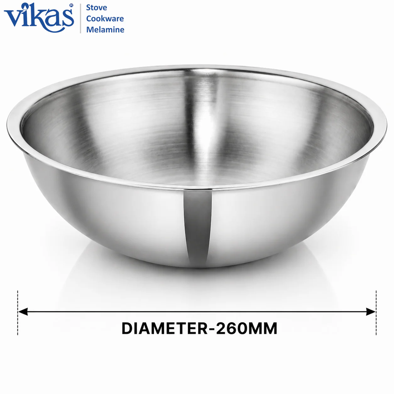 Vikas Tasla Triply Bowl with - Durable & Easy to Clean - Image 5