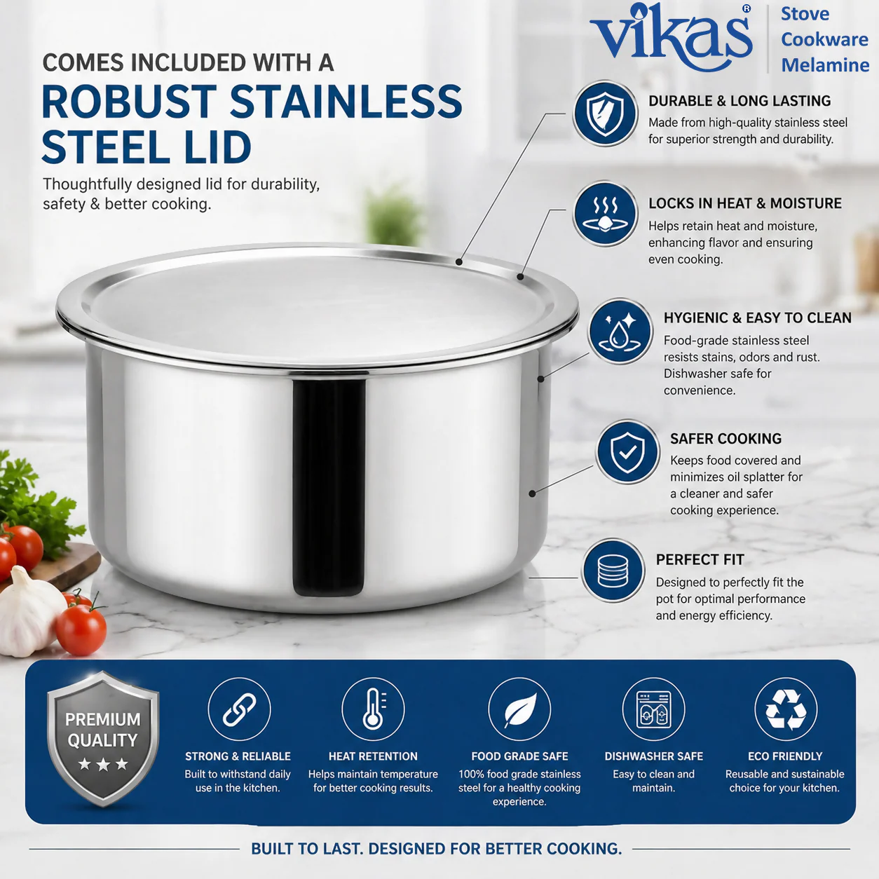 Vikas Triply Tope – Versatile Cooking for Every Meal - Image 10