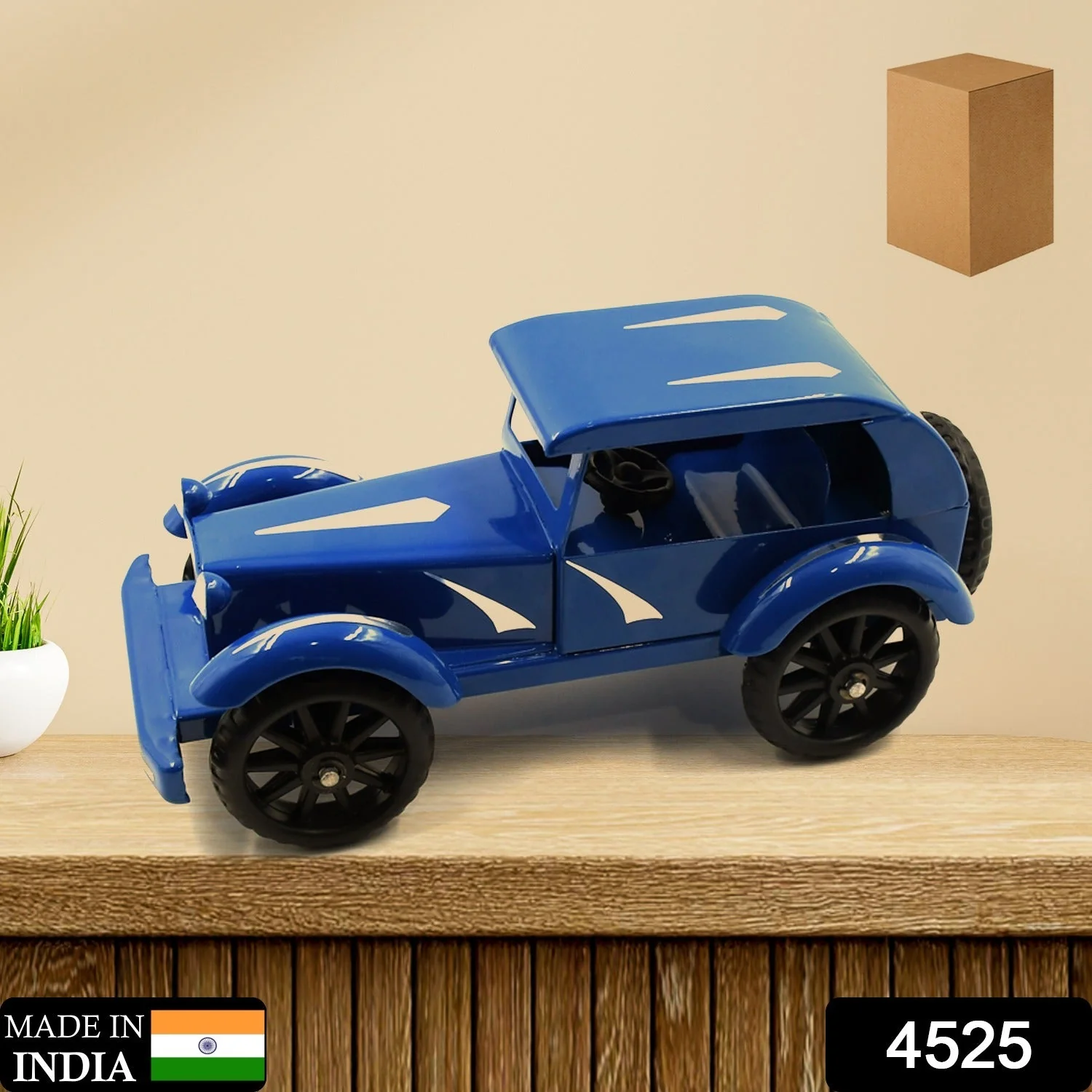 Vintage Metal Car 10 Inch  Car Model Toy Vehicle Classic Car Metal Vintage car - Image 2