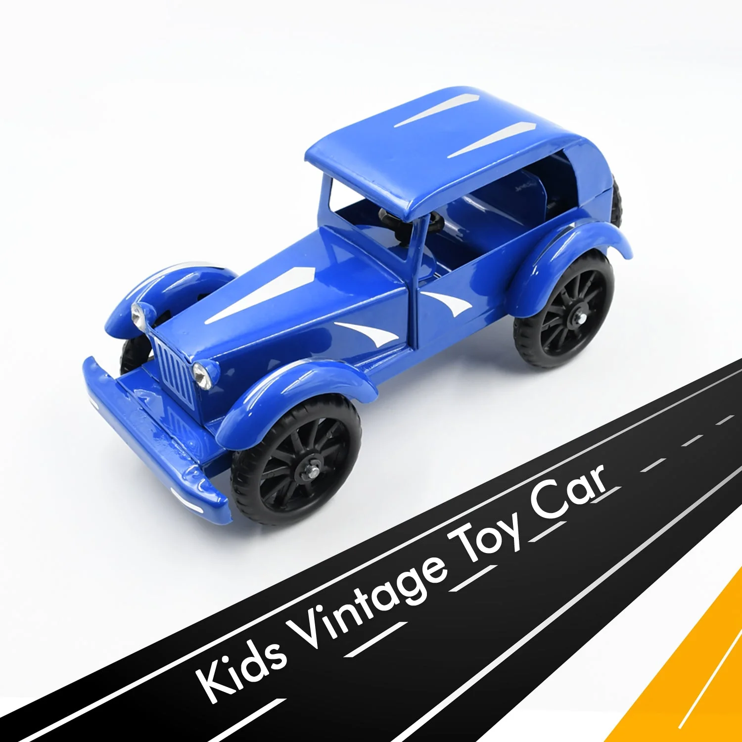 Vintage Metal Car 10 Inch  Car Model Toy Vehicle Classic Car Metal Vintage car - Image 9