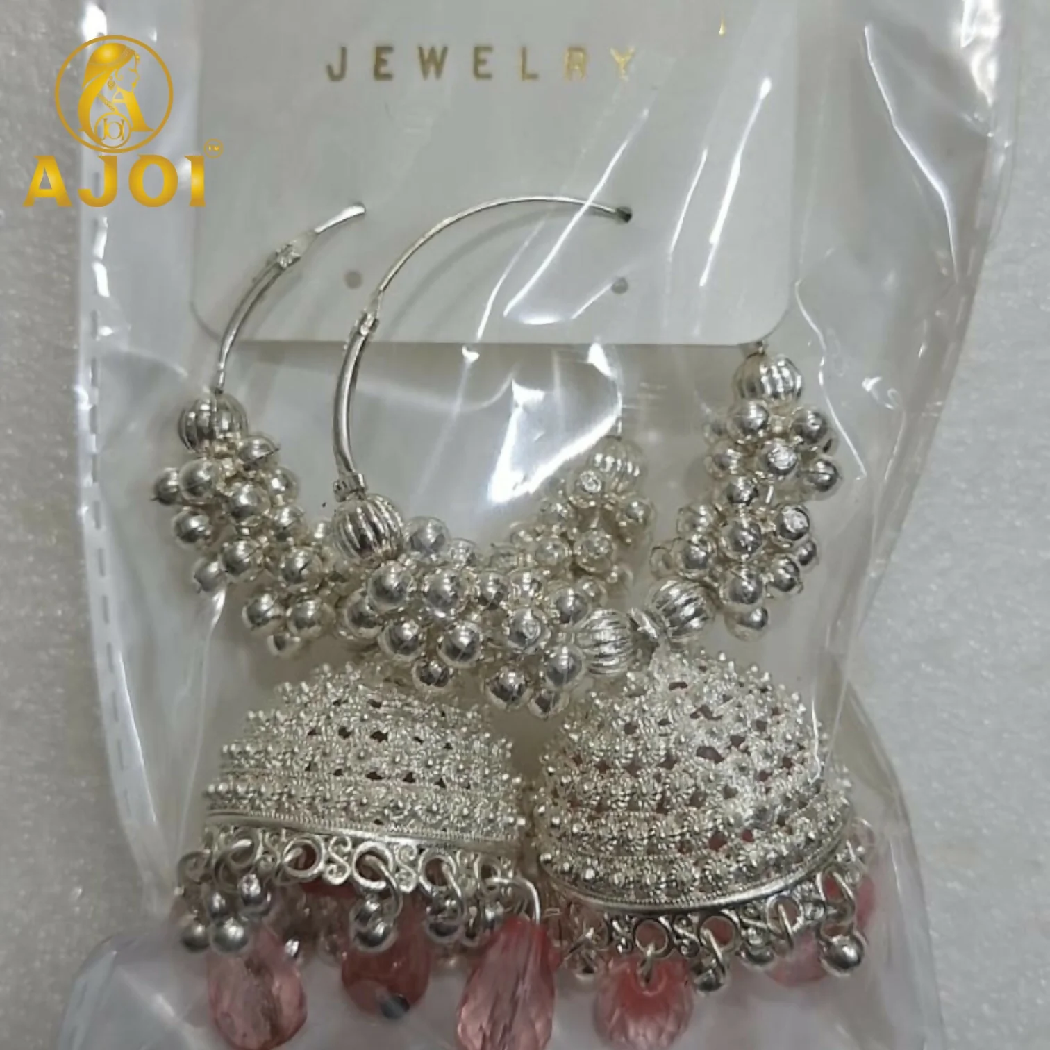 Vintage Silver with Ruby Drops - Image 4