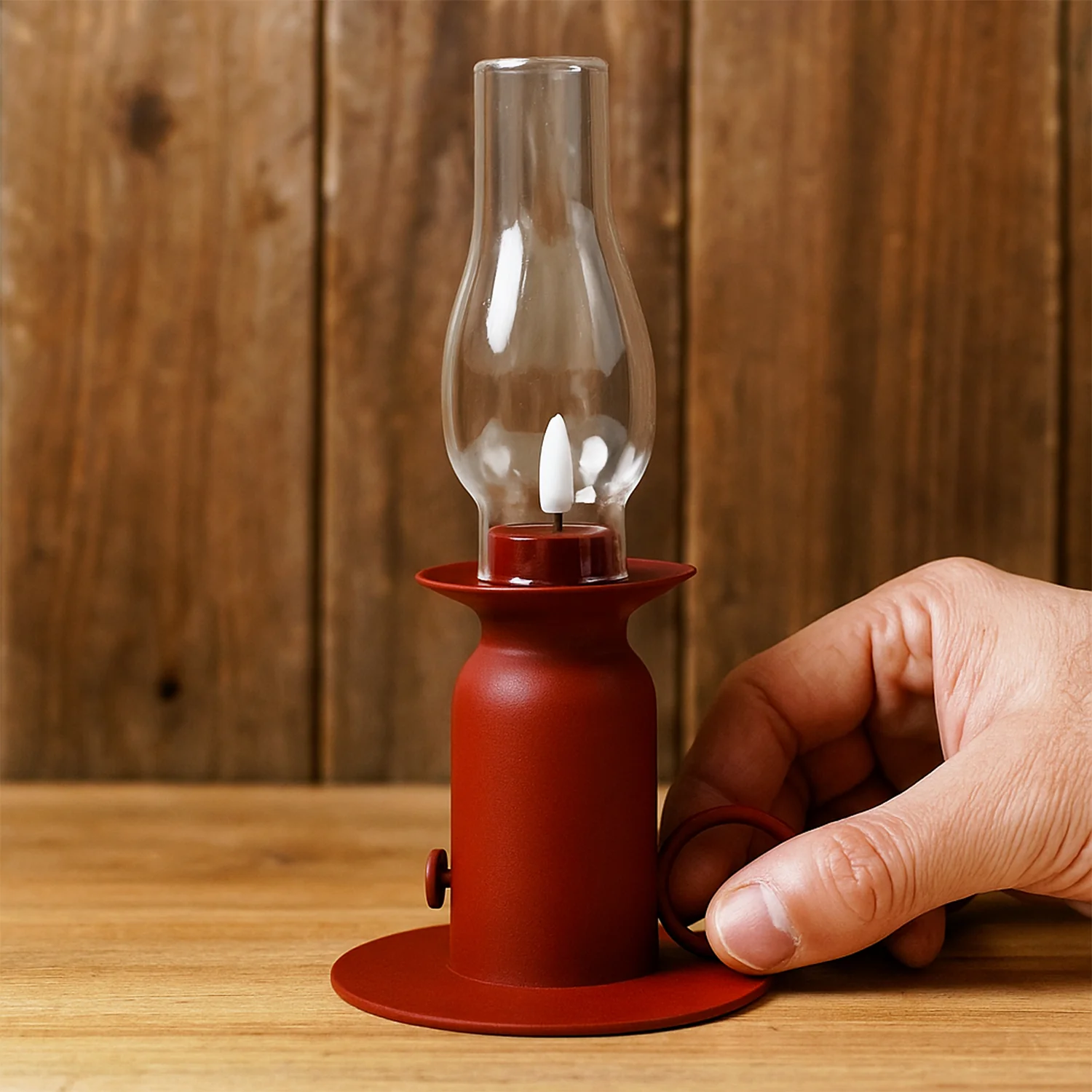 Vintage Style Plastic Candle Light LED Lamp (1 Pc) - Image 6