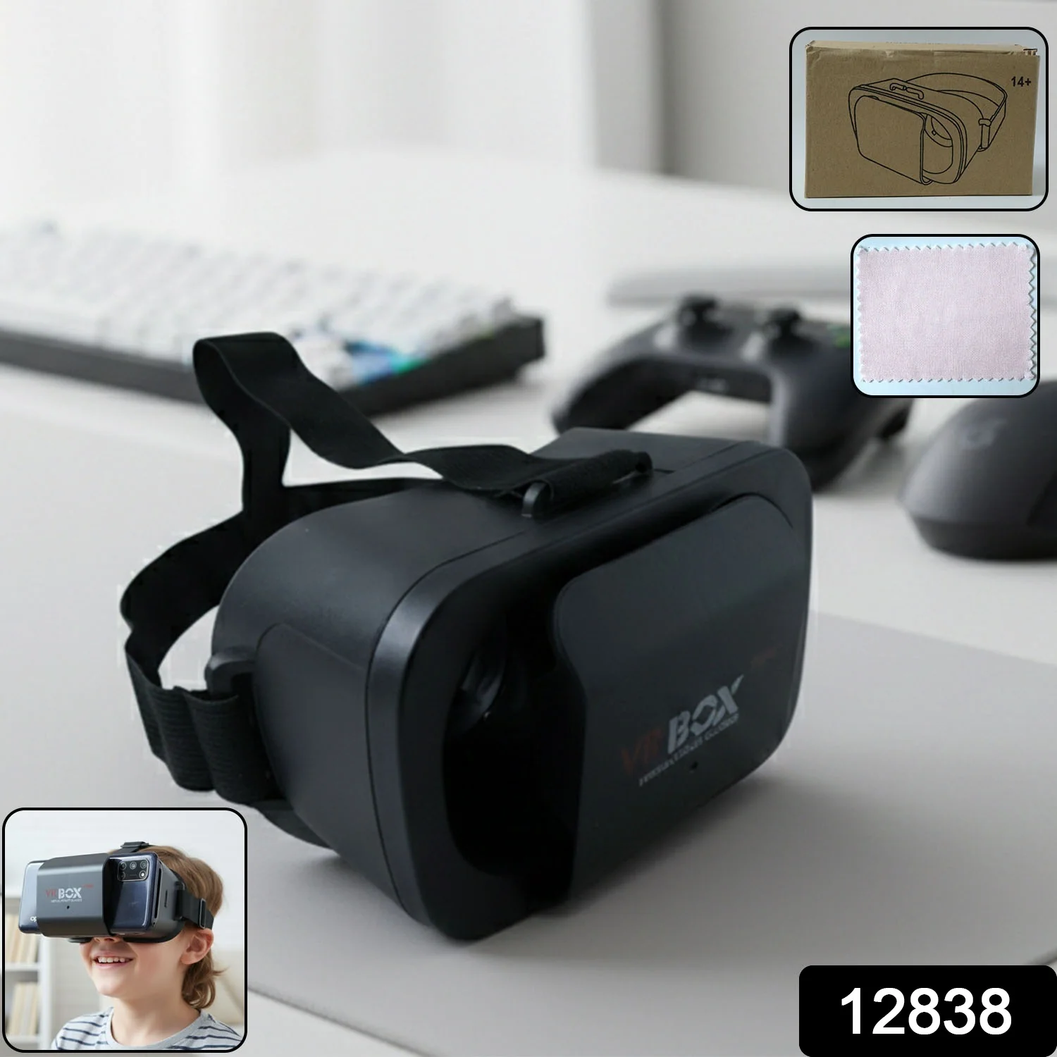 Virtual Reality Box Headset, VR Box (1 Pc) - Image 2