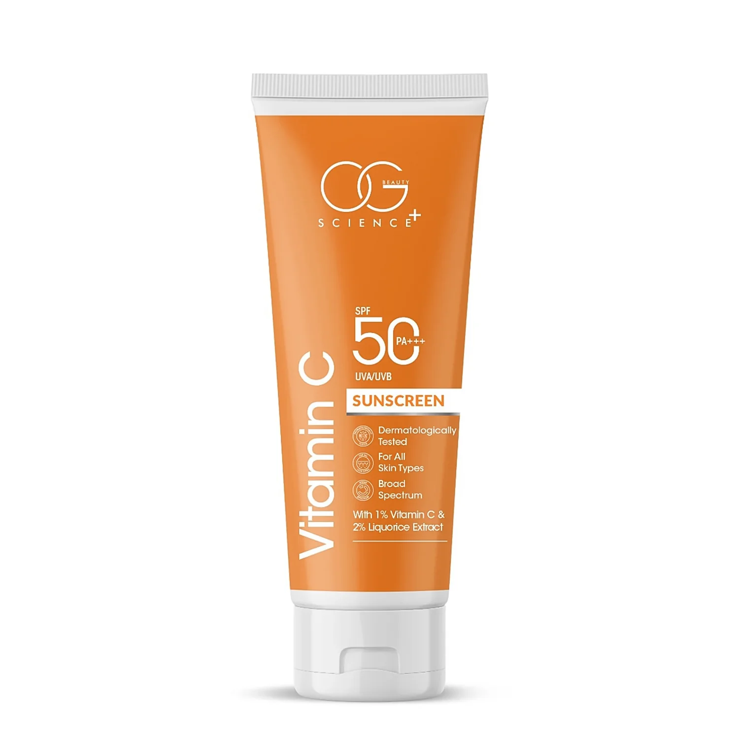 OG Beauty Vitamin C Sunscreen SPF 50 PA+++ - (1 Pc / 50Ml) - Image 5