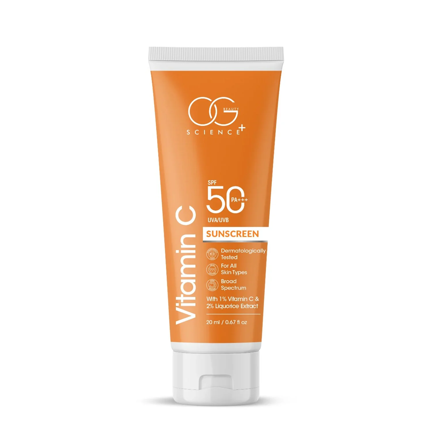 Og beautyVitamin C Sunscreen SPF 50 PA+++ (1 Pc / 20Ml) - Image 5