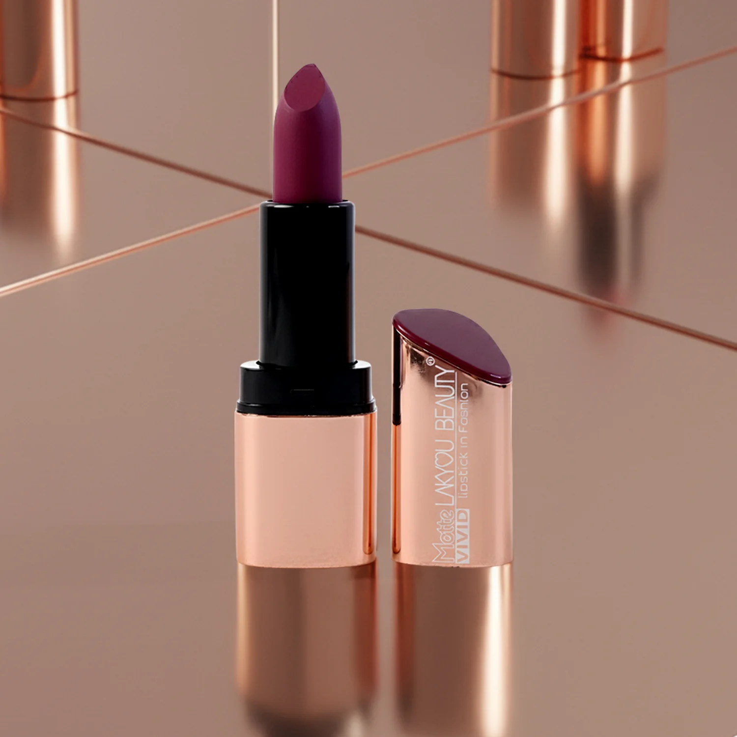 Vivid Matte Mix-Color Lipstick (1 Pc) - Image 6