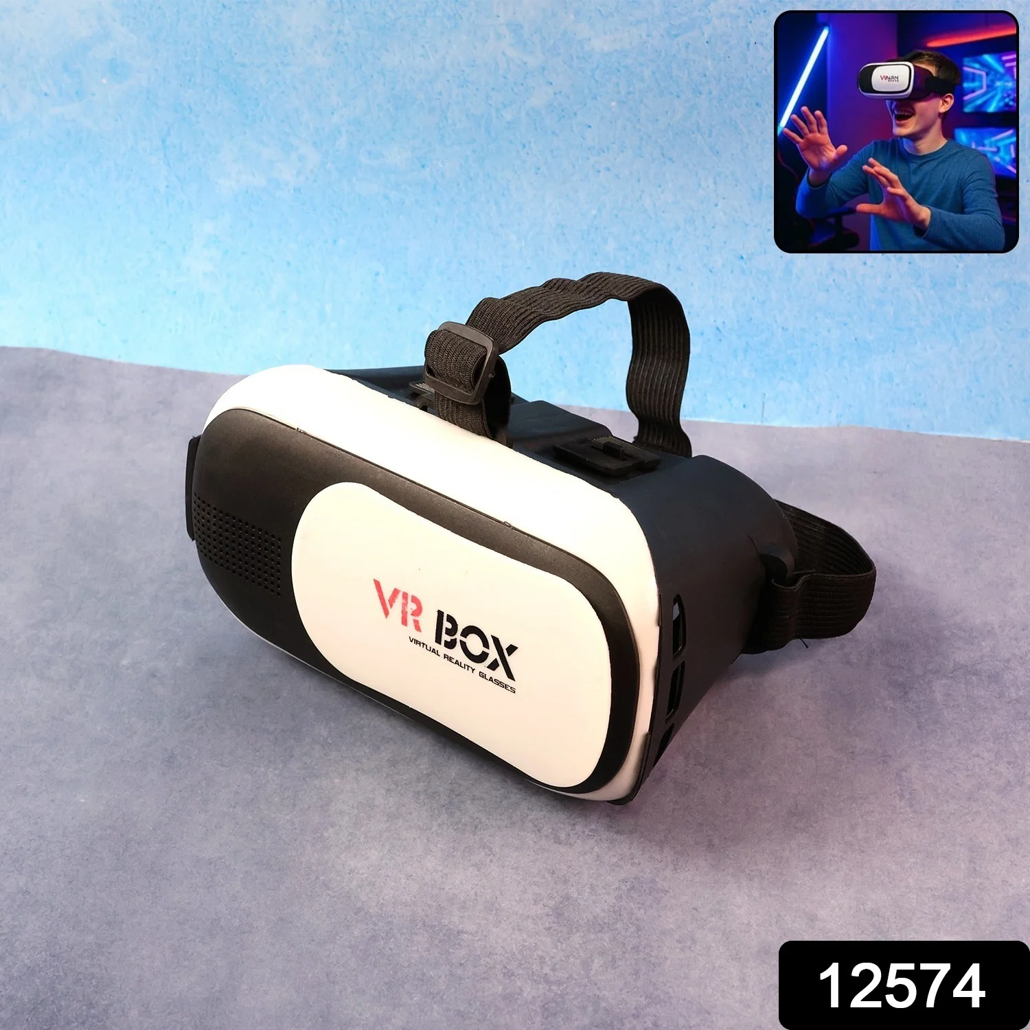 VR BOX Virtual Reality 3D Glasses Headset (1 Pc) - Image 2