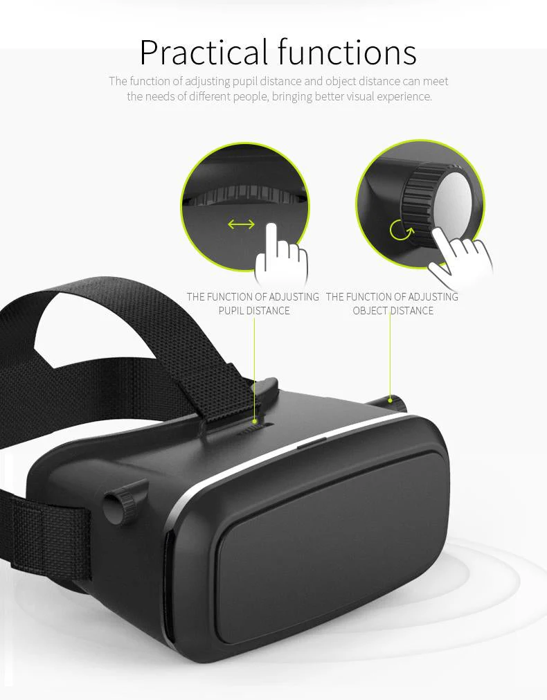 VR Box Pro Virtual Reality 3D Glasses Headset - Image 5