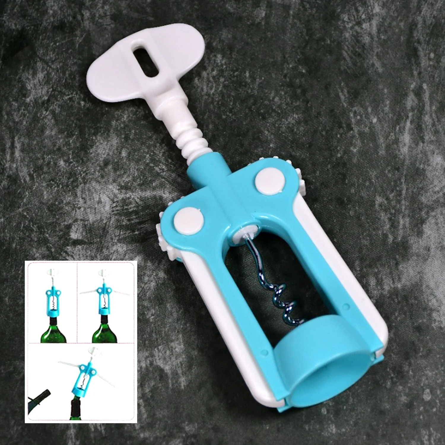 Waiter Wine Corkscrew Bottle Beer Cap Opener for Restaurants Bar Home - Image 9