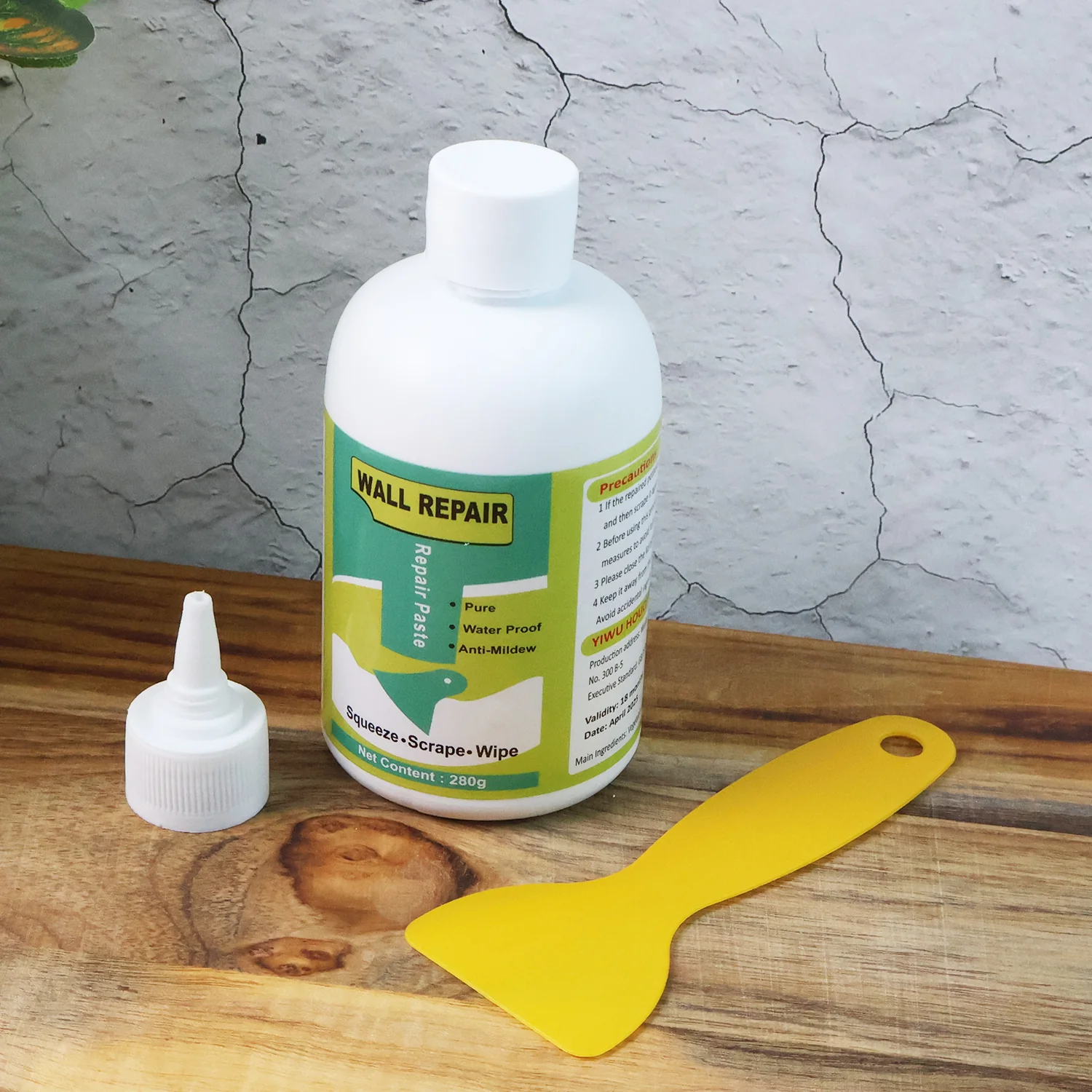 Wall Crack Repair Cream with Scraper - (Set) - Image 7