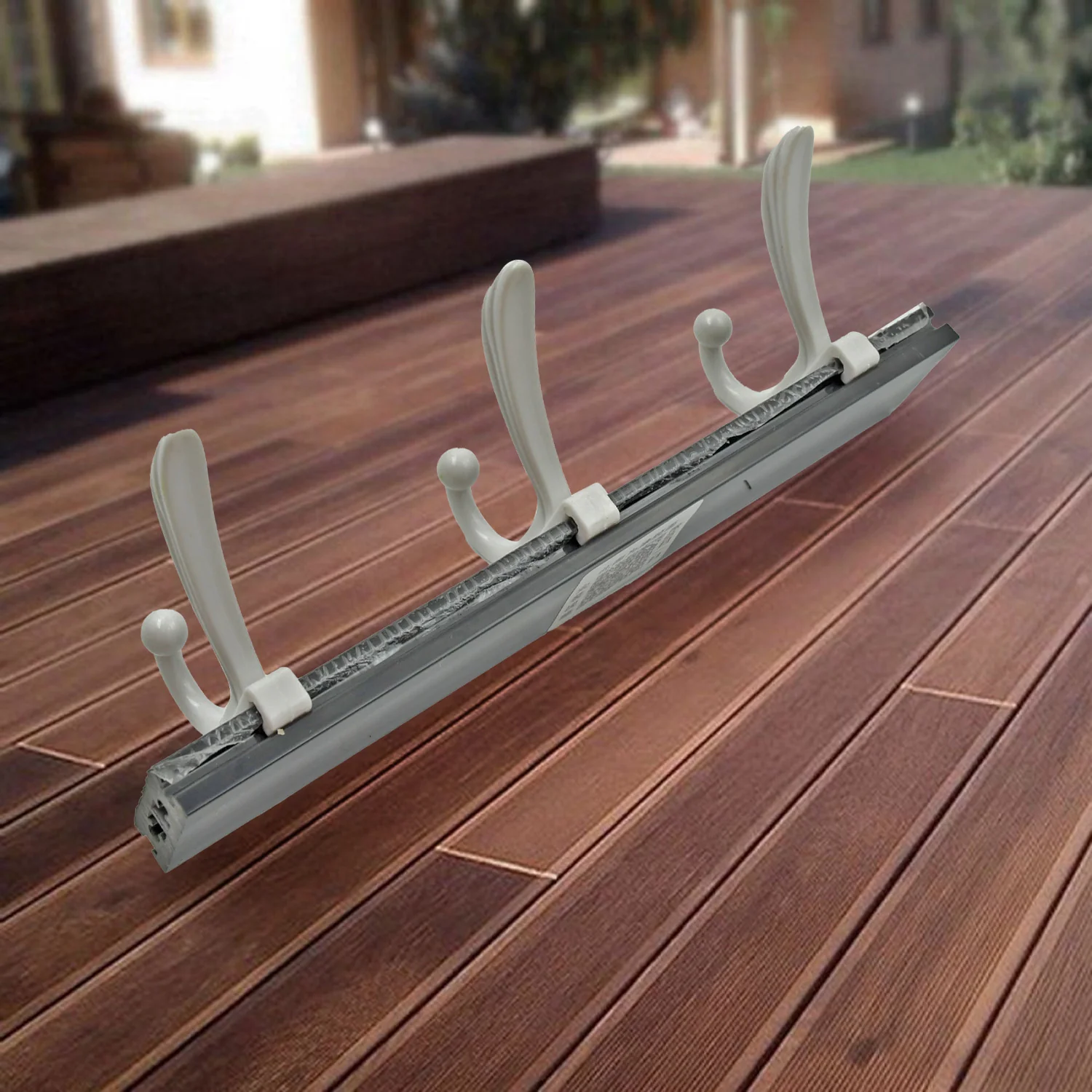 Wall Mounted Coat Hanger Rack – 6 Hooks for Clothes, Jackets & Hats - Image 3