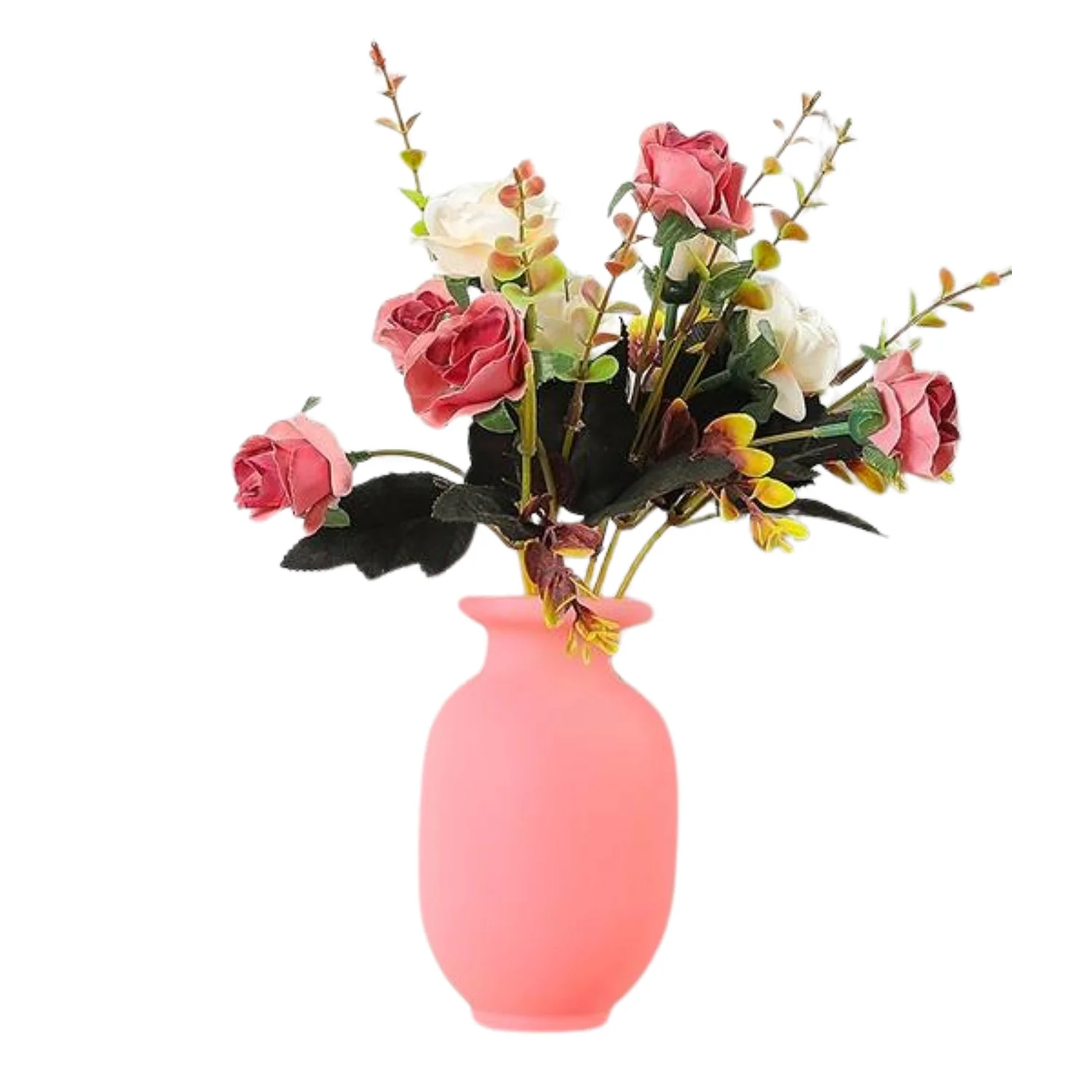 Wall Hanging Silicone Flower Pot Sticker Plant Rack for Decoration (MultiColour) - Image 3
