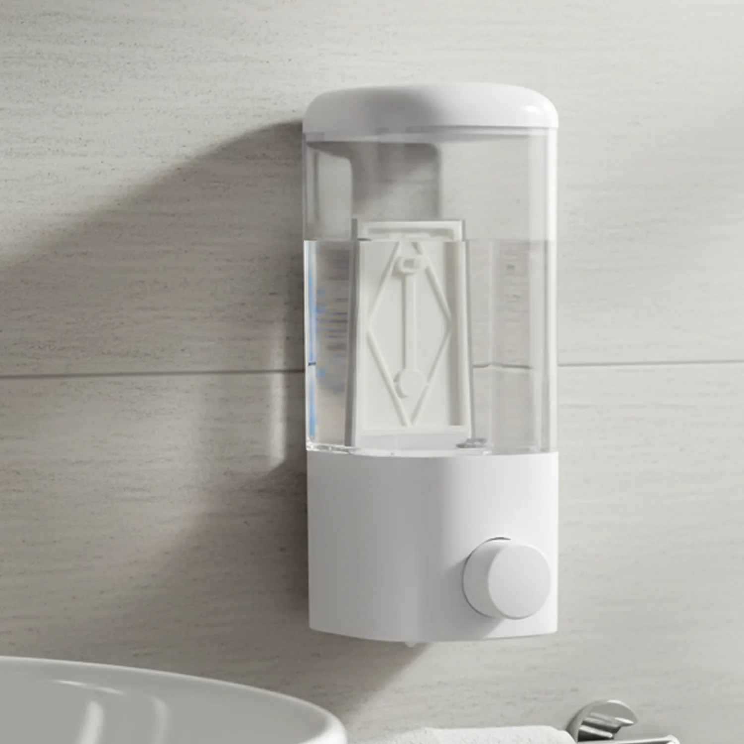 Wall Mount Liquid Soap and Hand Wash Dispenser 500 ML (1 Pc) - Image 4