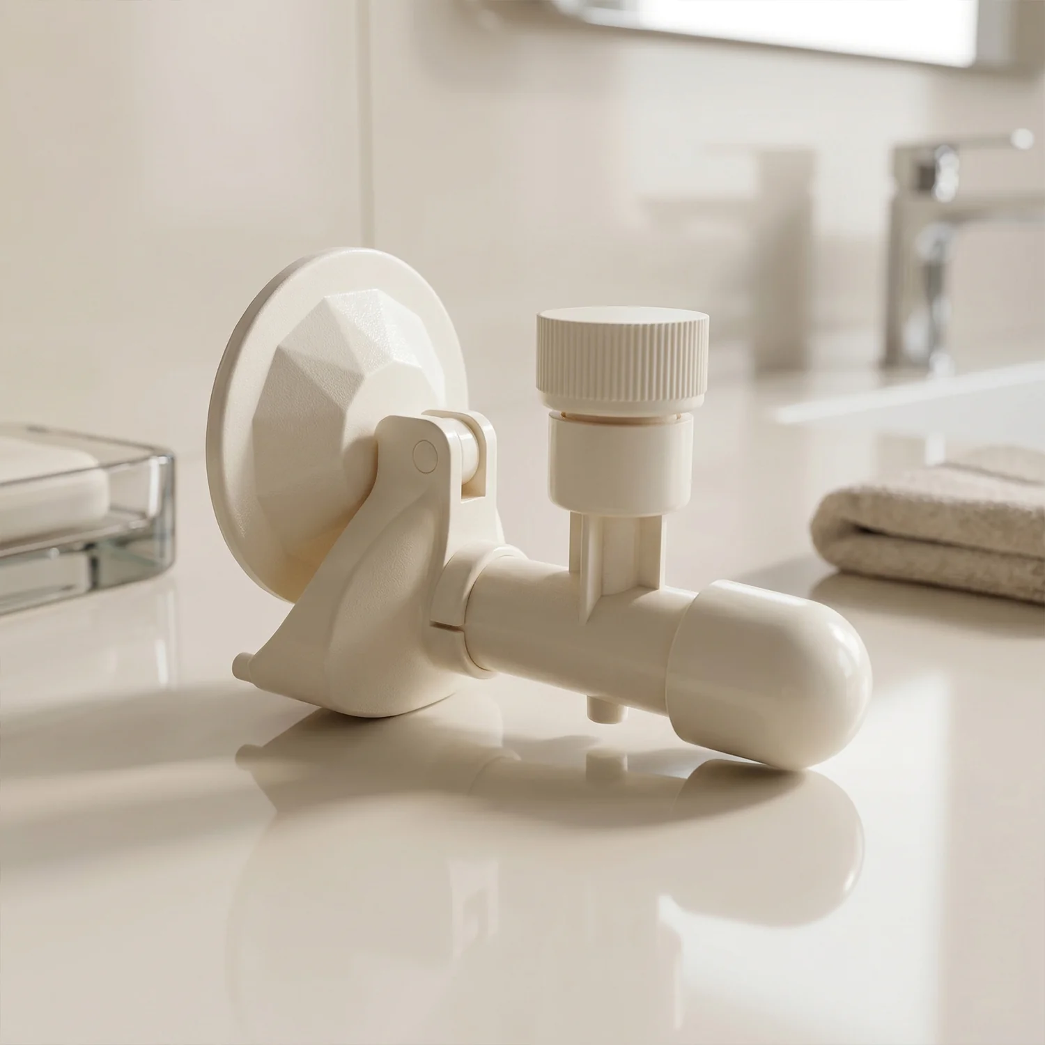 Liquid Soap Dispenser with Suction Cup for Easy Installation, 1 Pc - Image 7