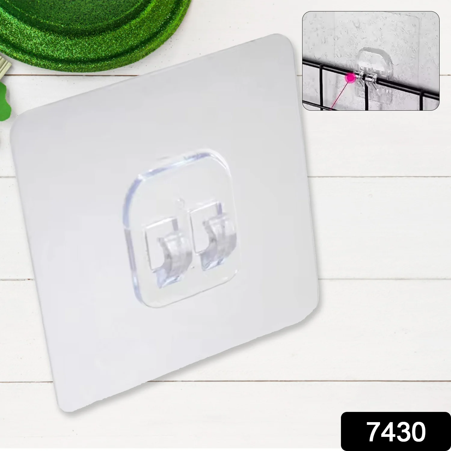 Household Self Adhesive Wall Hooks (1 Pc) - Image 2