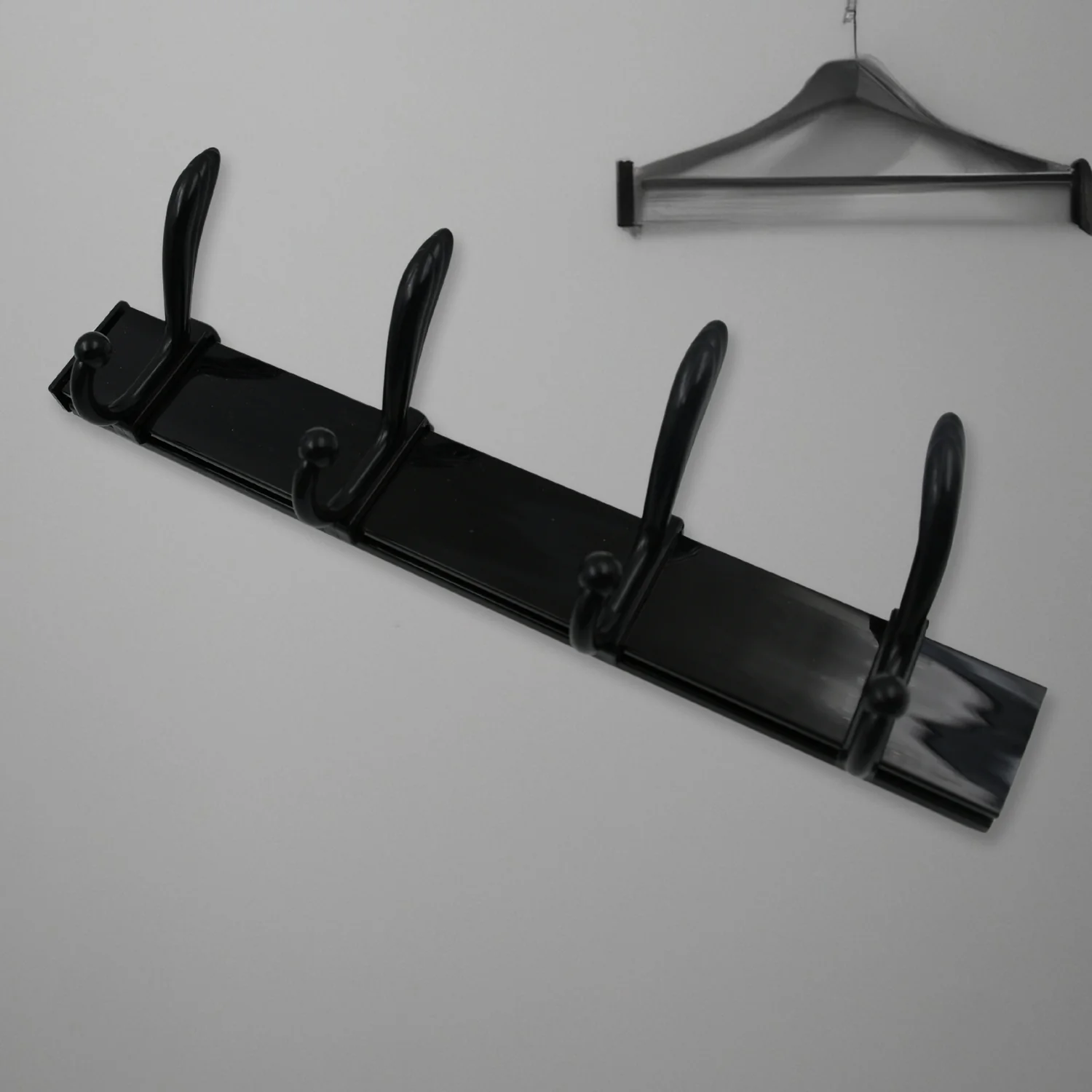 Extra Long 4-Hook Wall Coat Hanger with Eco Adhesive - Image 6