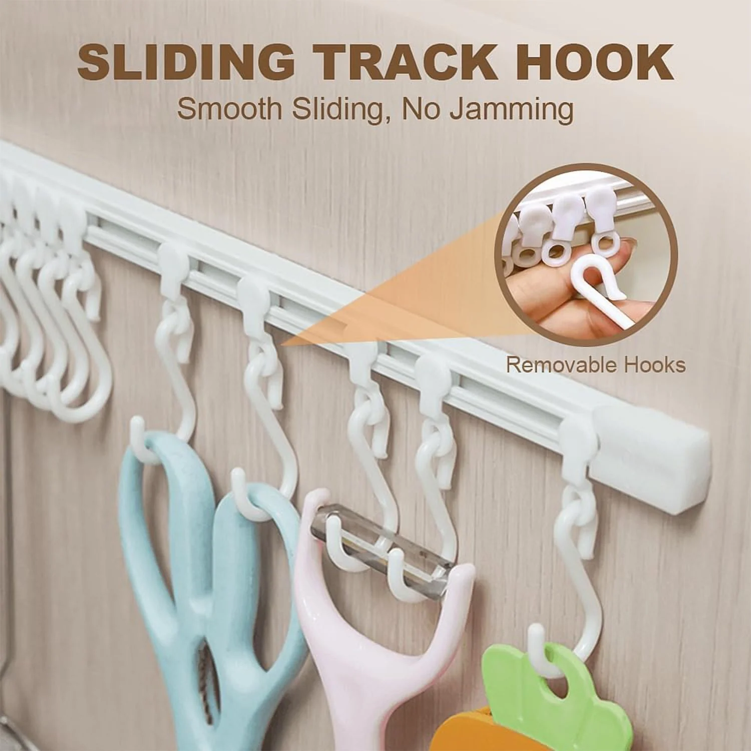 Wall Mounted Kitchen Storage Rack Set - Image 6