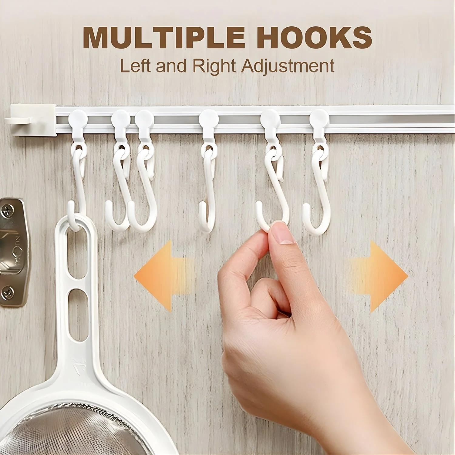 Wall Mounted Kitchen Storage Rack Set - Image 8