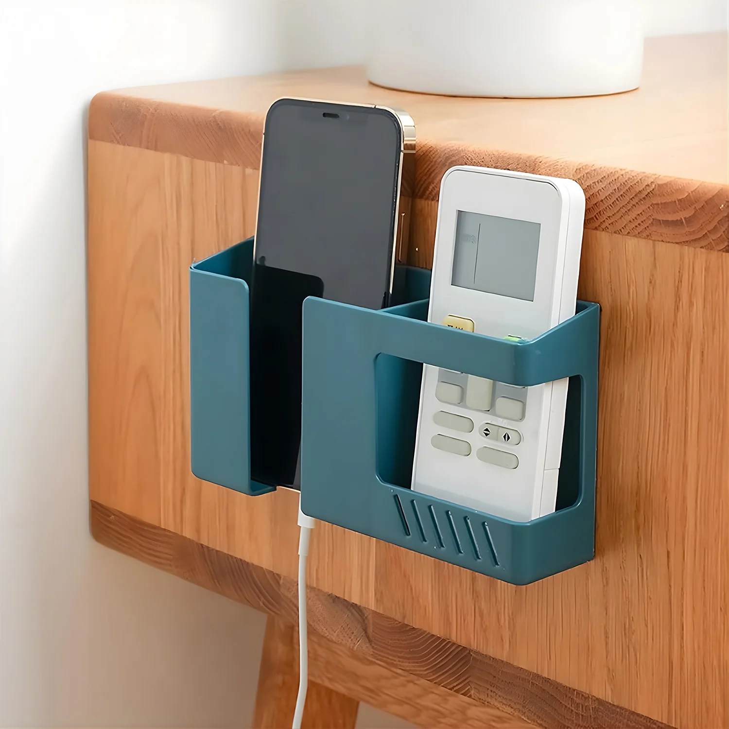 Wall Mounted Storage Holder – Mobile and Remote Control Organizer (1 Pc) - Image 7
