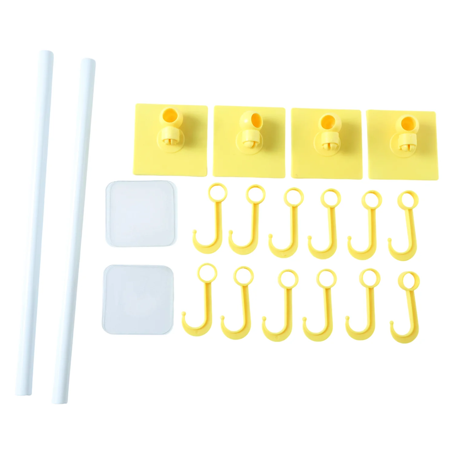 Wall-Mounted Multipurpose Kitchen & Utility Hanging Rack (2 Pc Set) - Image 5