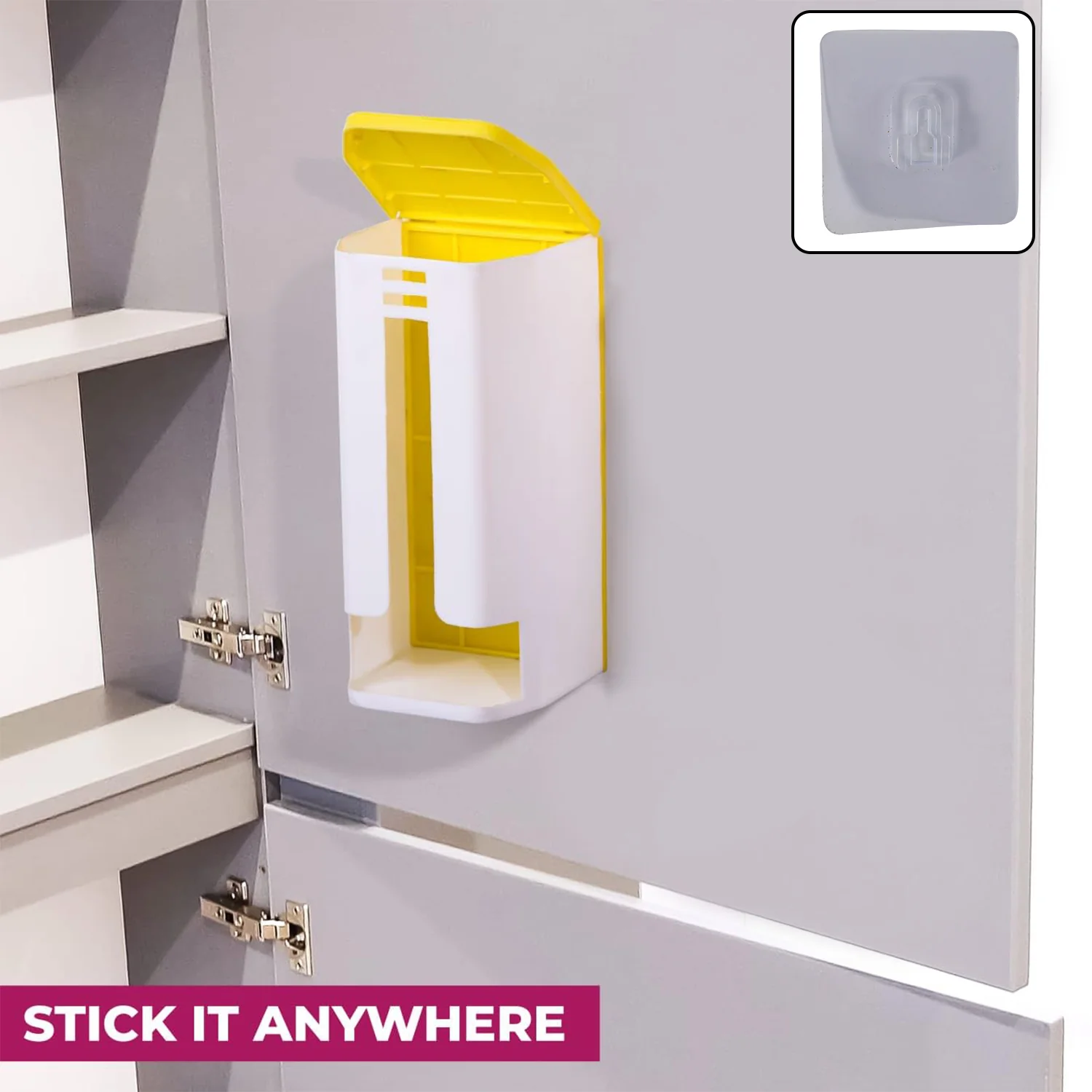 Wall-Mounted Plastic Bag - (1 Pc) - Image 3