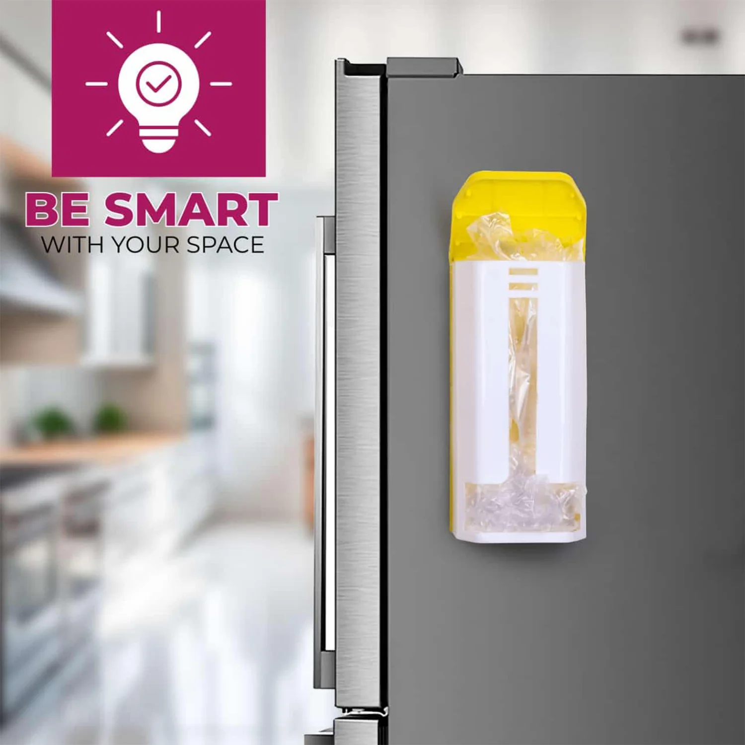 Wall-Mounted Plastic Bag - (1 Pc) - Image 4