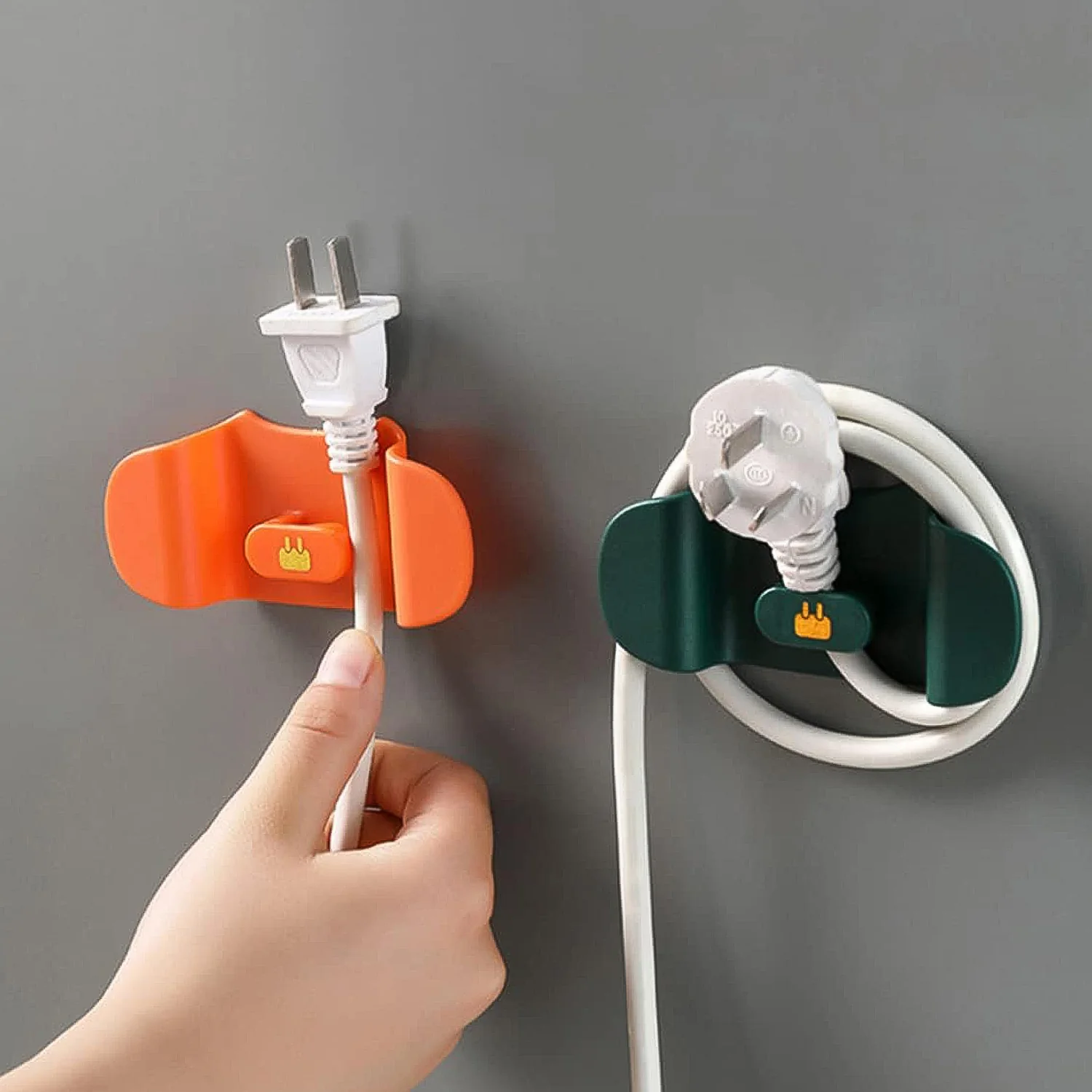 Wall Mounted Plug Holder Hook (1 Pc) - Image 6