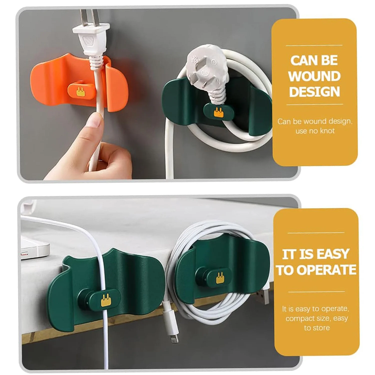 Wall Mounted Plug Holder Hook (1 Pc) - Image 7
