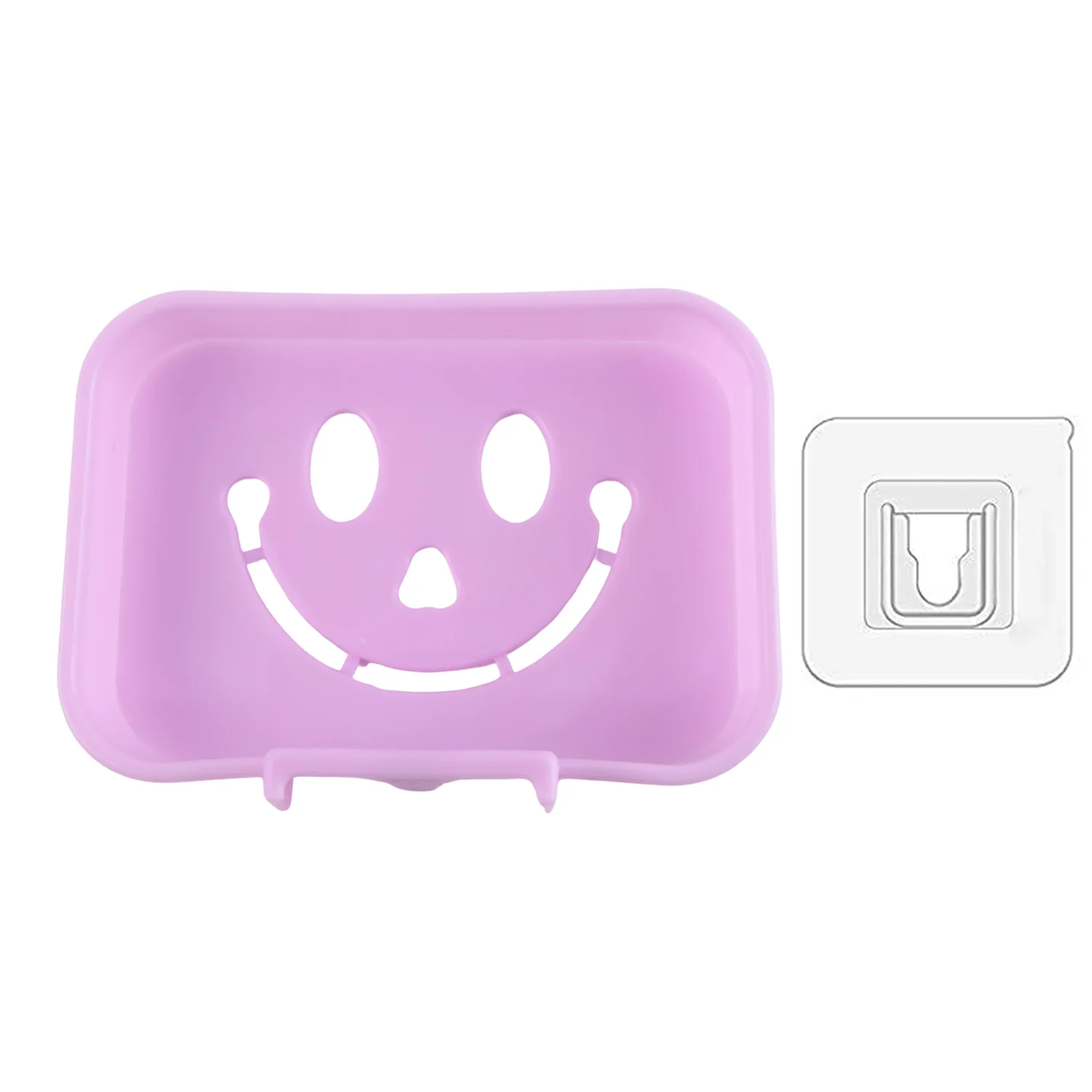 Plastic Wall Mounted Soap Dish (1 Pc) - Image 5