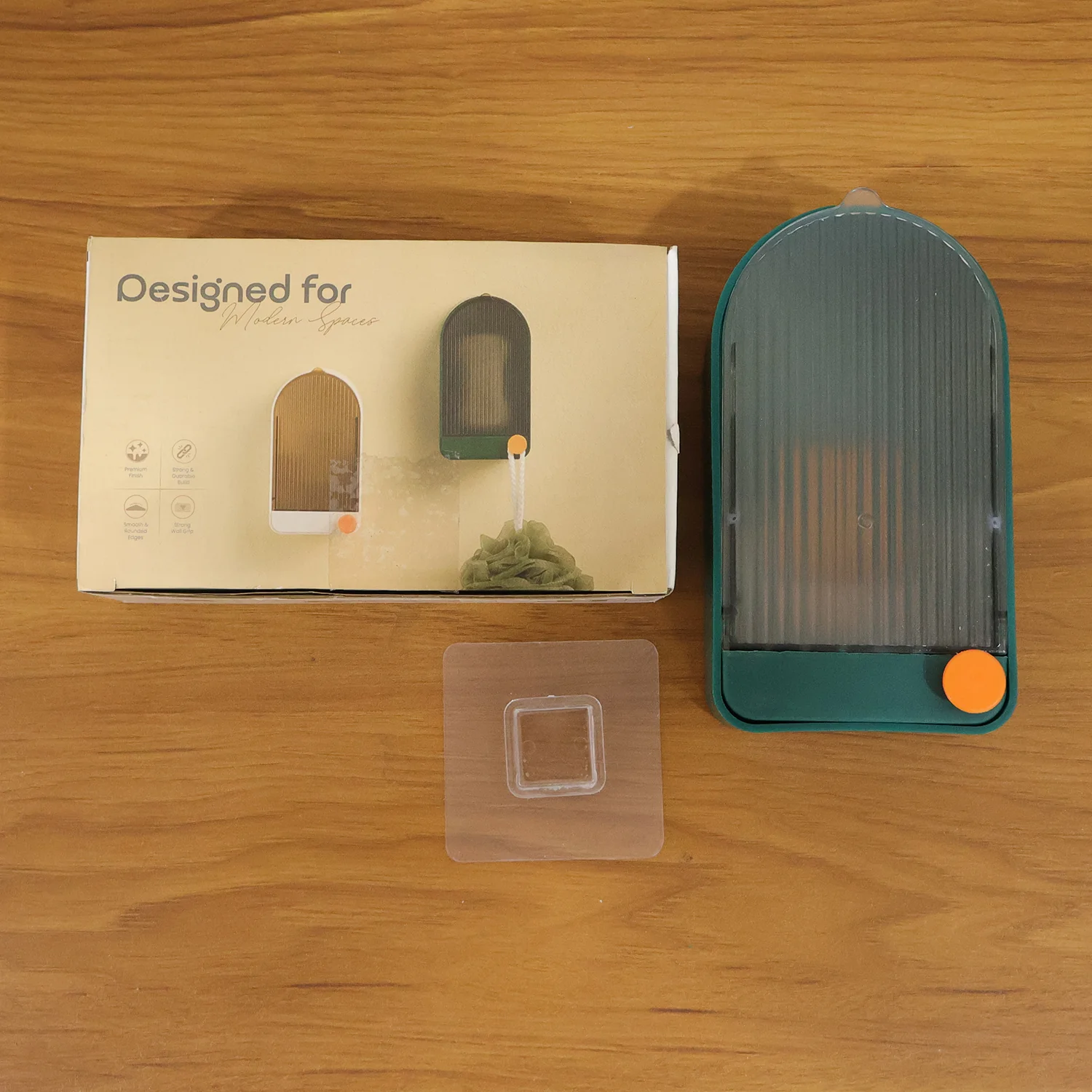 Wall Mounted Soap Holder with Drain Tray (1 Pc) - Image 8