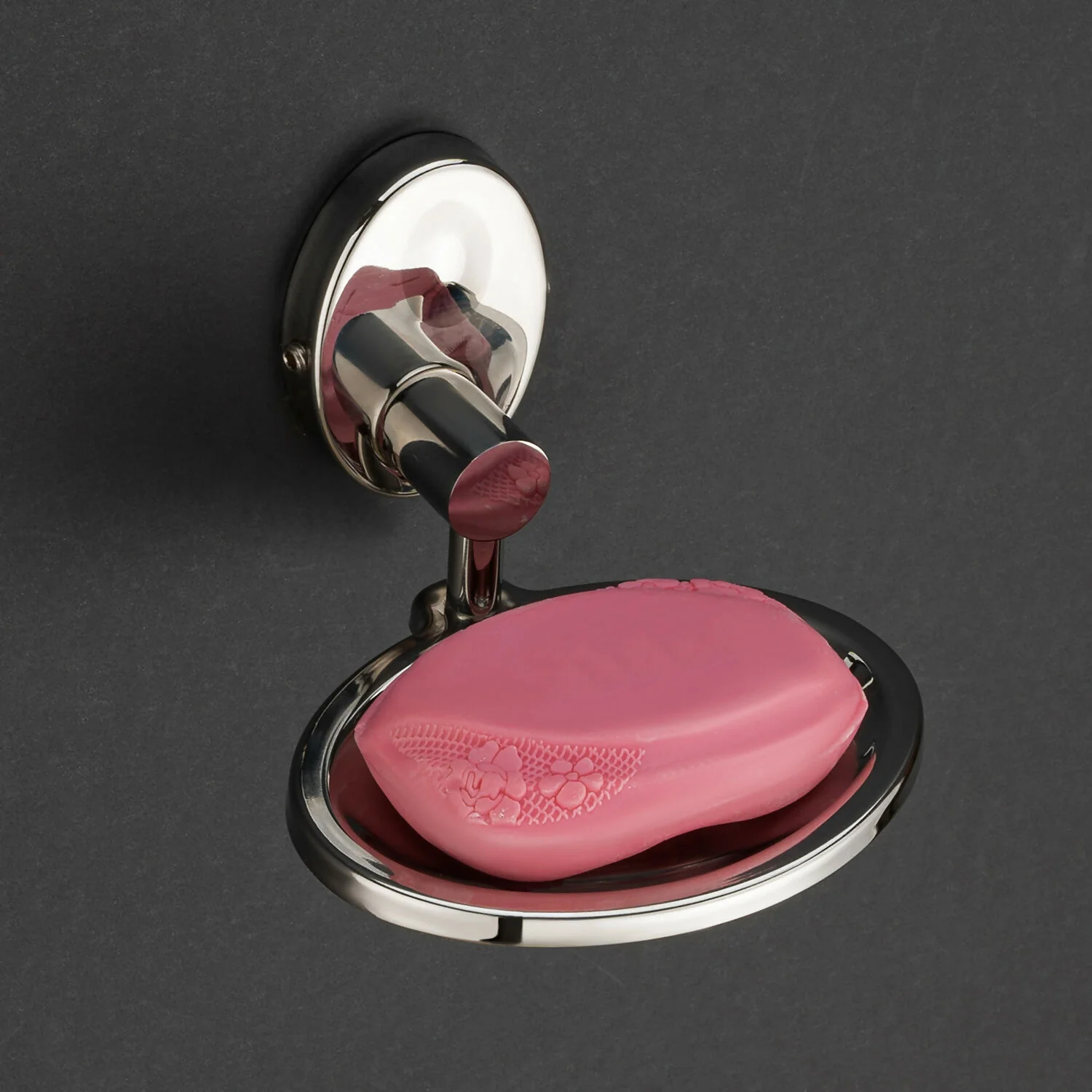Wall Mounted Stainless Steel Soap Dish Holder Bathroom Soap Tray Stand - Image 2