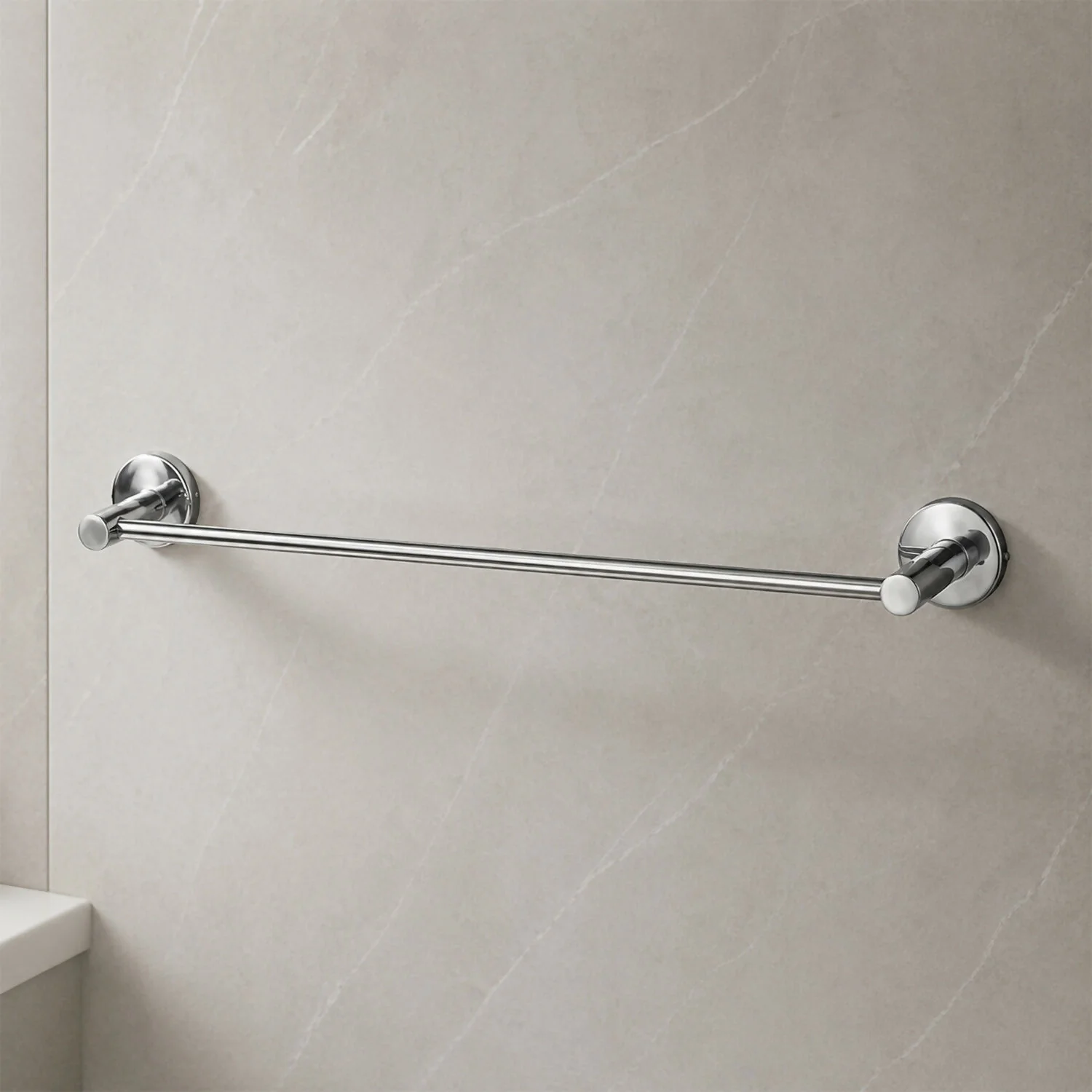 Wall Mounted Stainless Steel Towel Rod Holder Bathroom Towel Bar - Image 6
