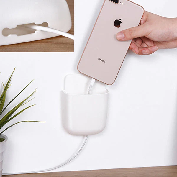 Wall Mounted Storage Case with Mobile Phone Charging Holder - Image 4