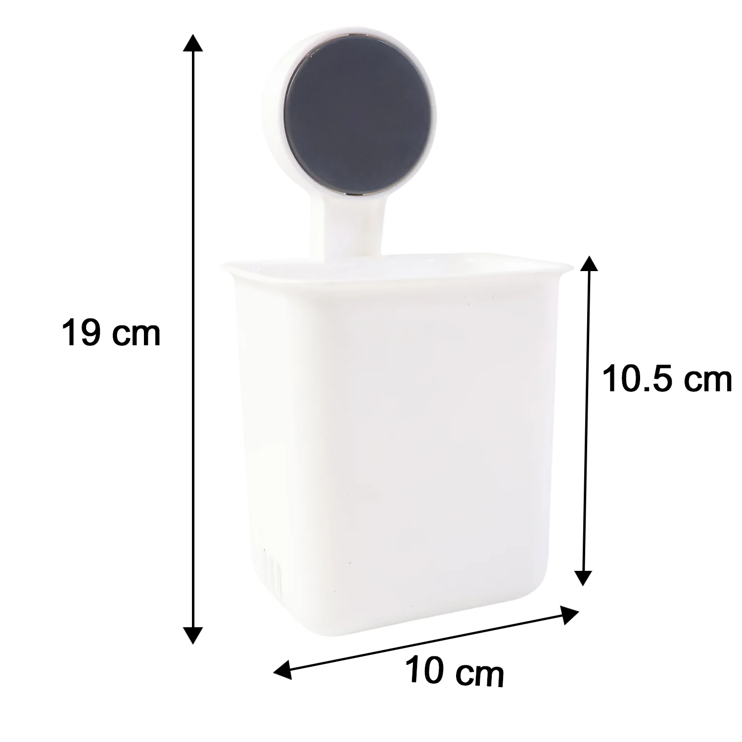 Wall-Mounted Toothbrush & Bathroom Storage Organizer (1 Pc) - Image 7