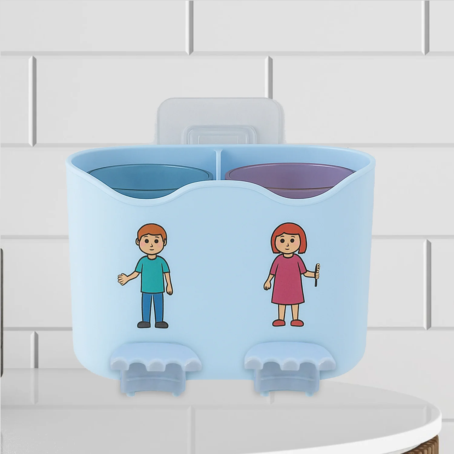 Wall-Mounted Toothbrush Holder - Image 5