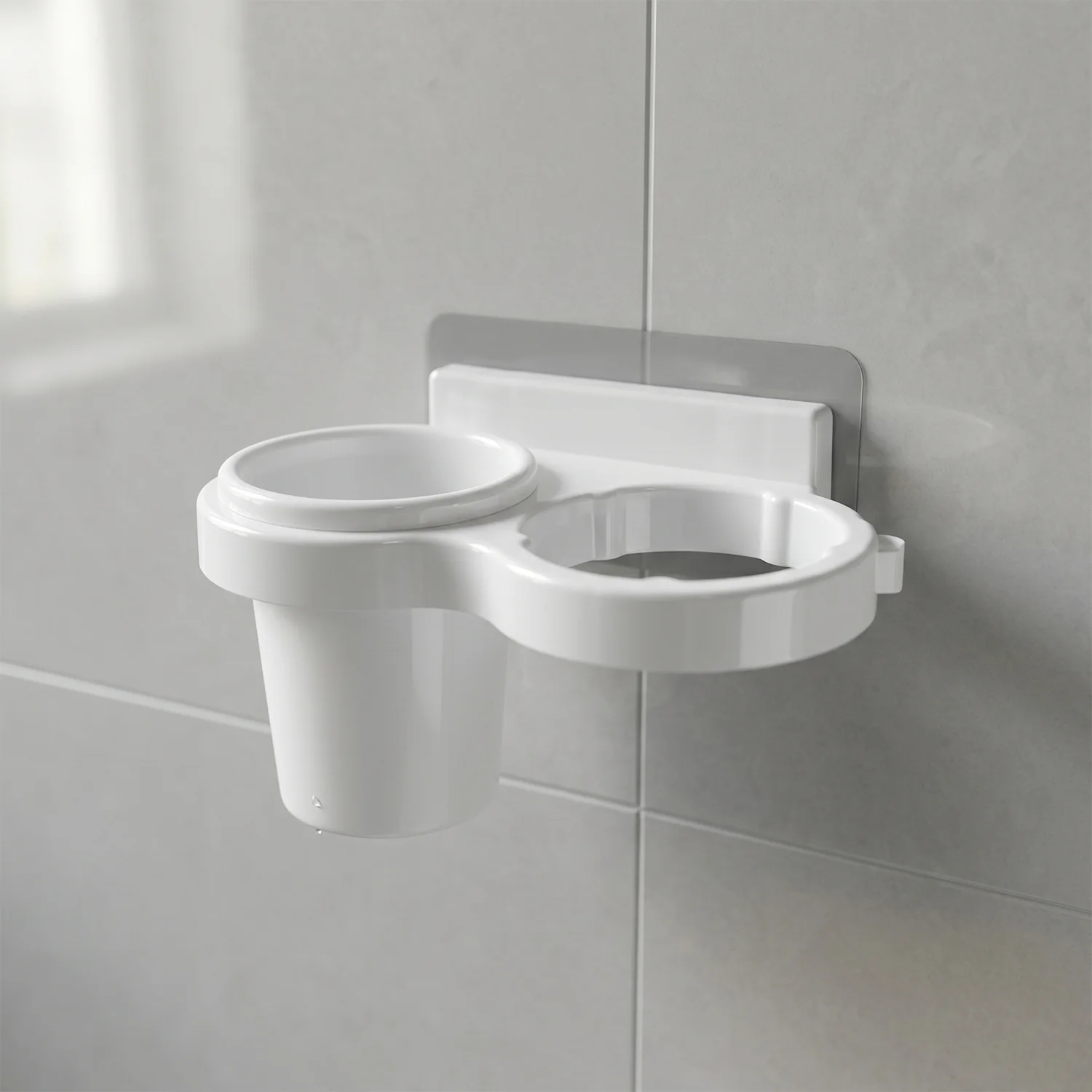 Wall Mounted Toothbrush Holder Set (1 Set) - Image 7