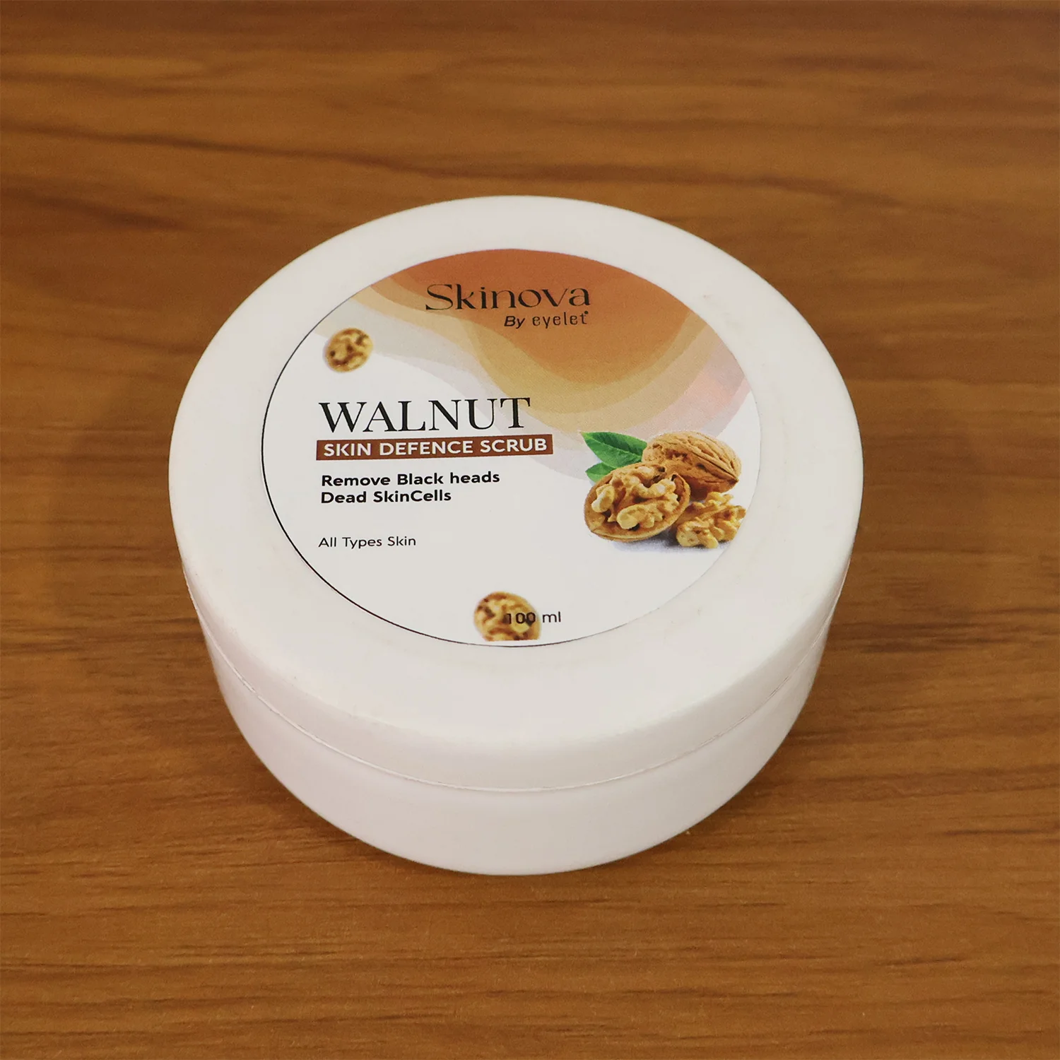 Eyelet Walnut Skin Defence Scrub  Dead Skin Cell Cleansing (100ml) - Image 7
