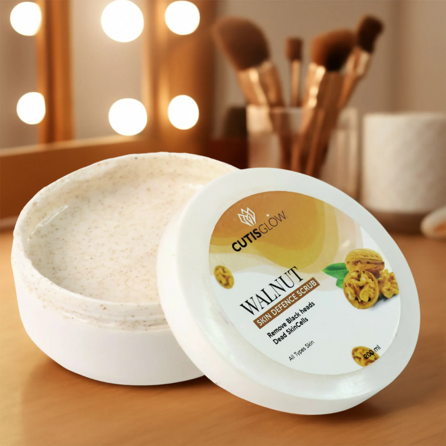 Eyelet Walnut Skin Defence Scrub  Dead Skin Cell Cleansing  (200ml) - Image 5