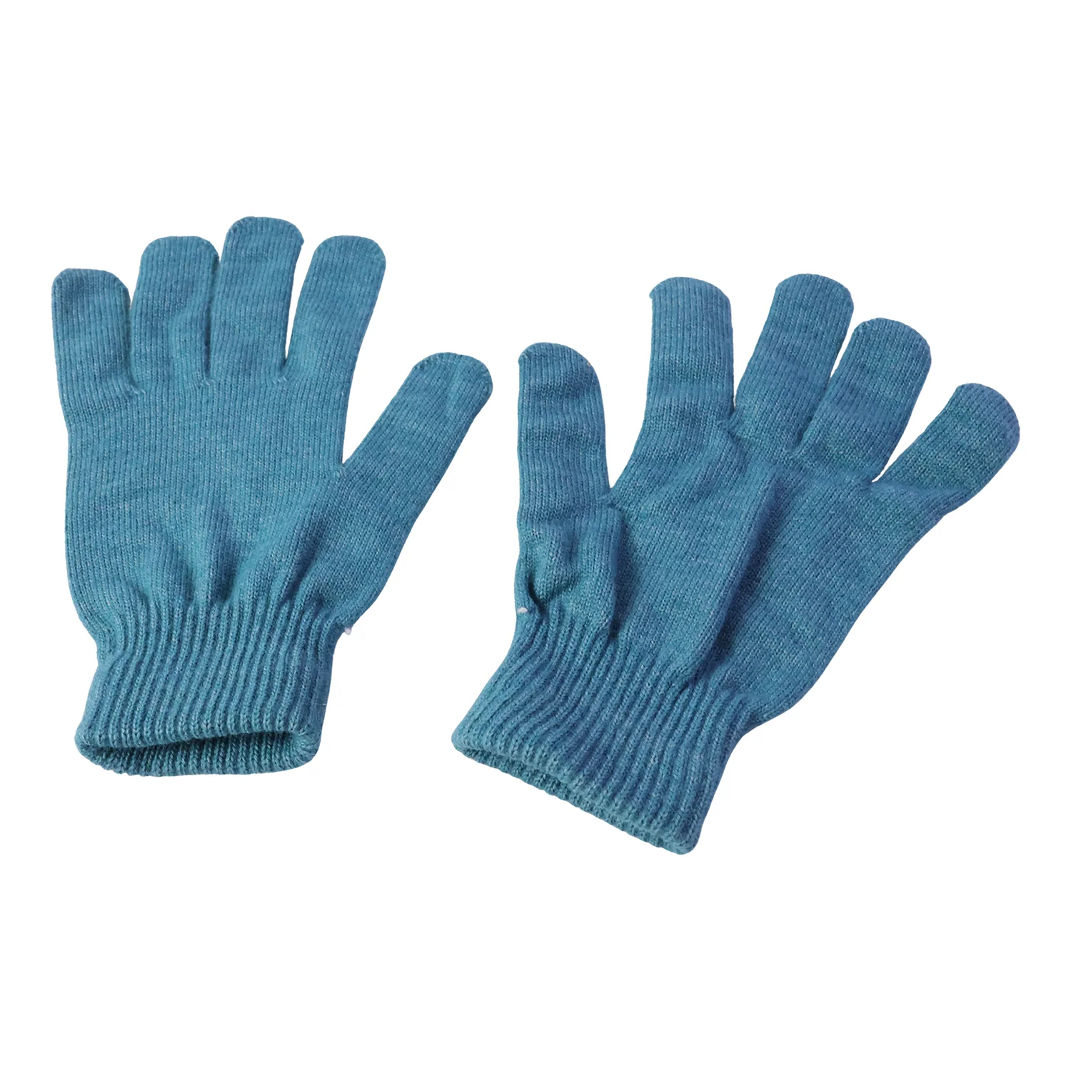 Warm Winter Knitted Gloves for Men Women Soft Stretchable (1 Pair) - Image 4