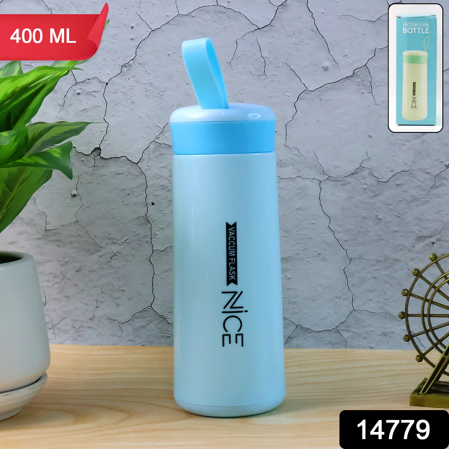 Plastic Water Bottle 400 ML Leak Proof Daily Use Bottle for Children Mix Color 1 Pc - Image 2
