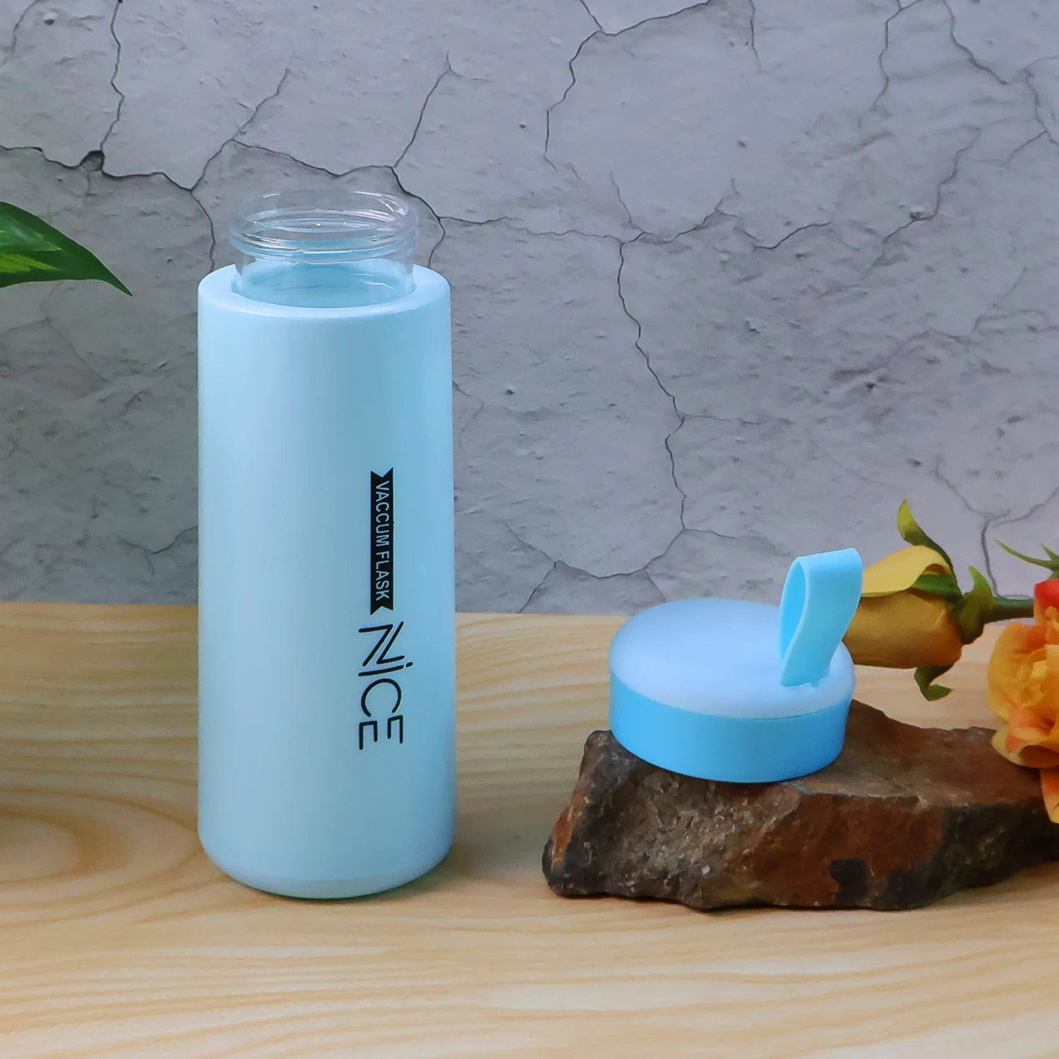 Plastic Water Bottle 400 ML Leak Proof Daily Use Bottle for Children Mix Color 1 Pc - Image 7