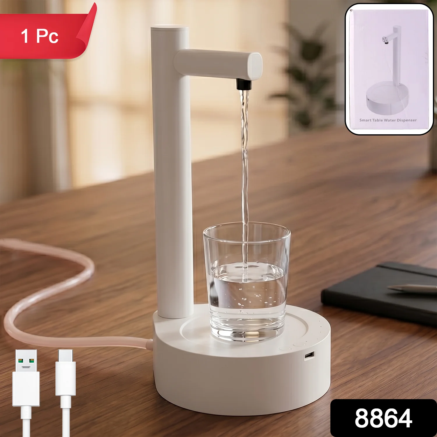 Smart Table Water Dispenser, Automatic Water Pouring System - Image 2
