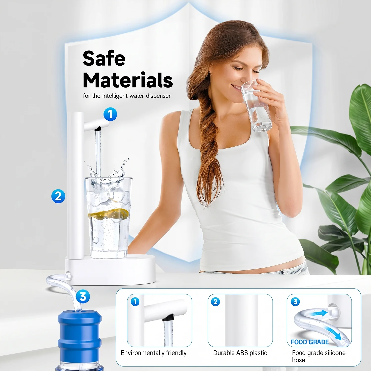 Smart Table Water Dispenser, Automatic Water Pouring System - Image 7