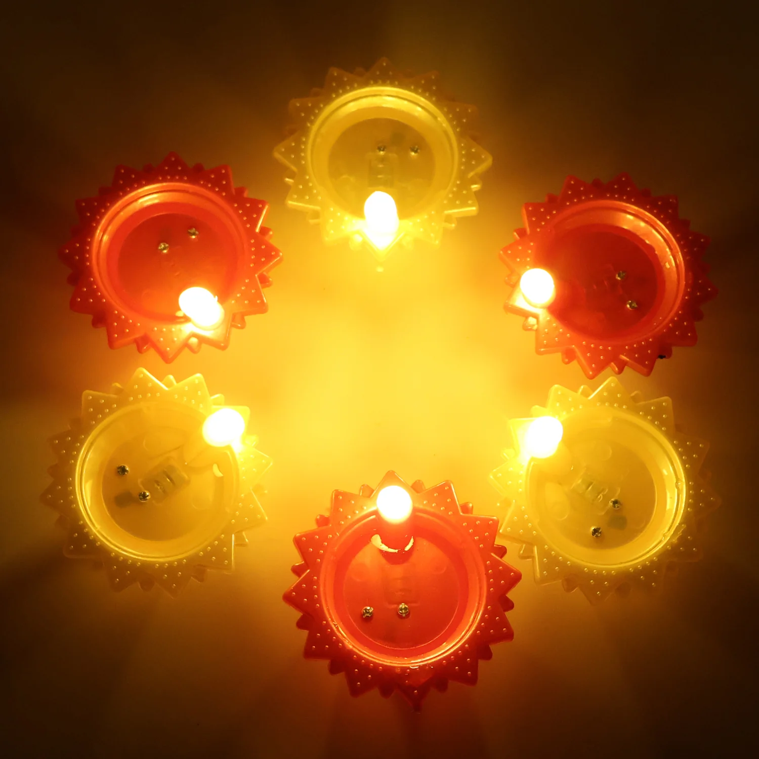 Water Sensor LED Diya Set (6 Pc) - Image 4