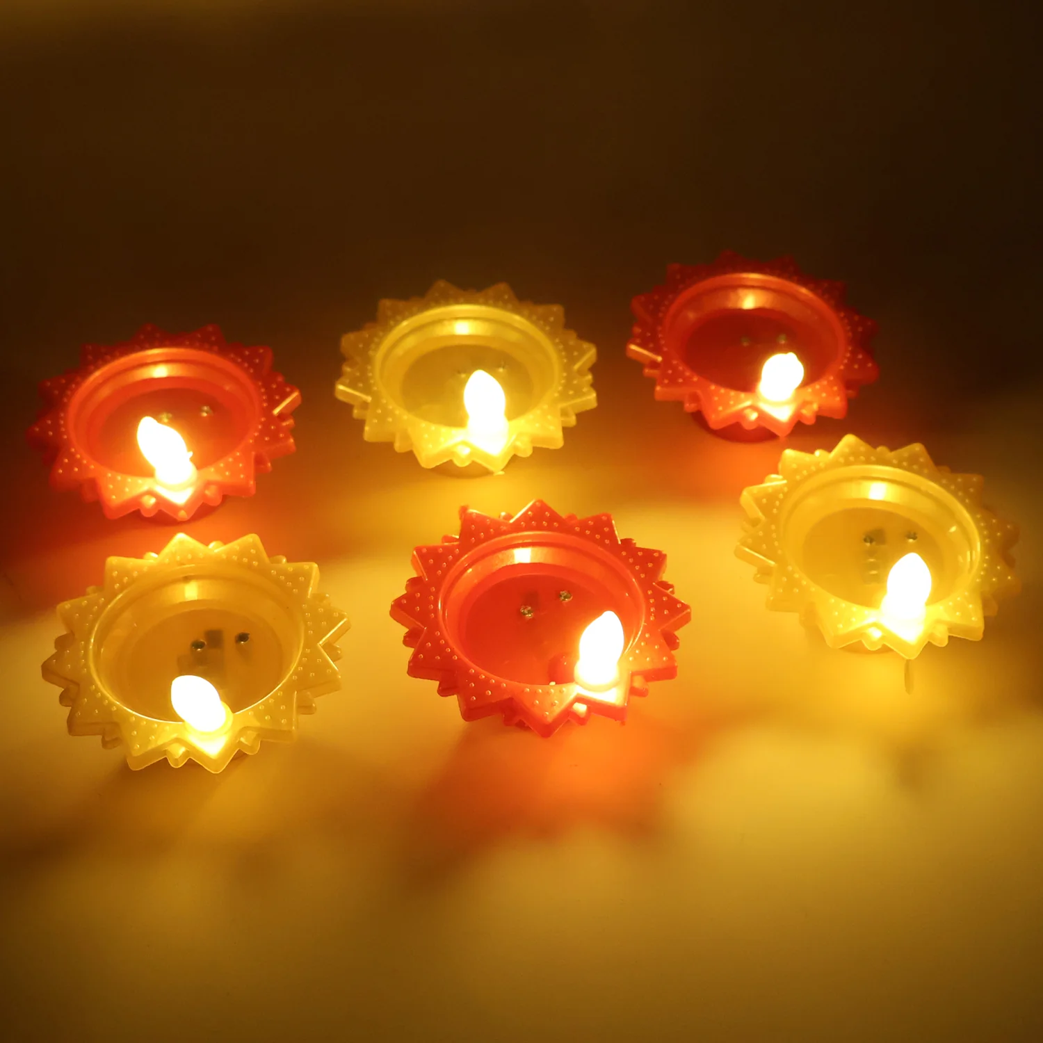 Water Sensor LED Diya Set (6 Pc) - Image 6