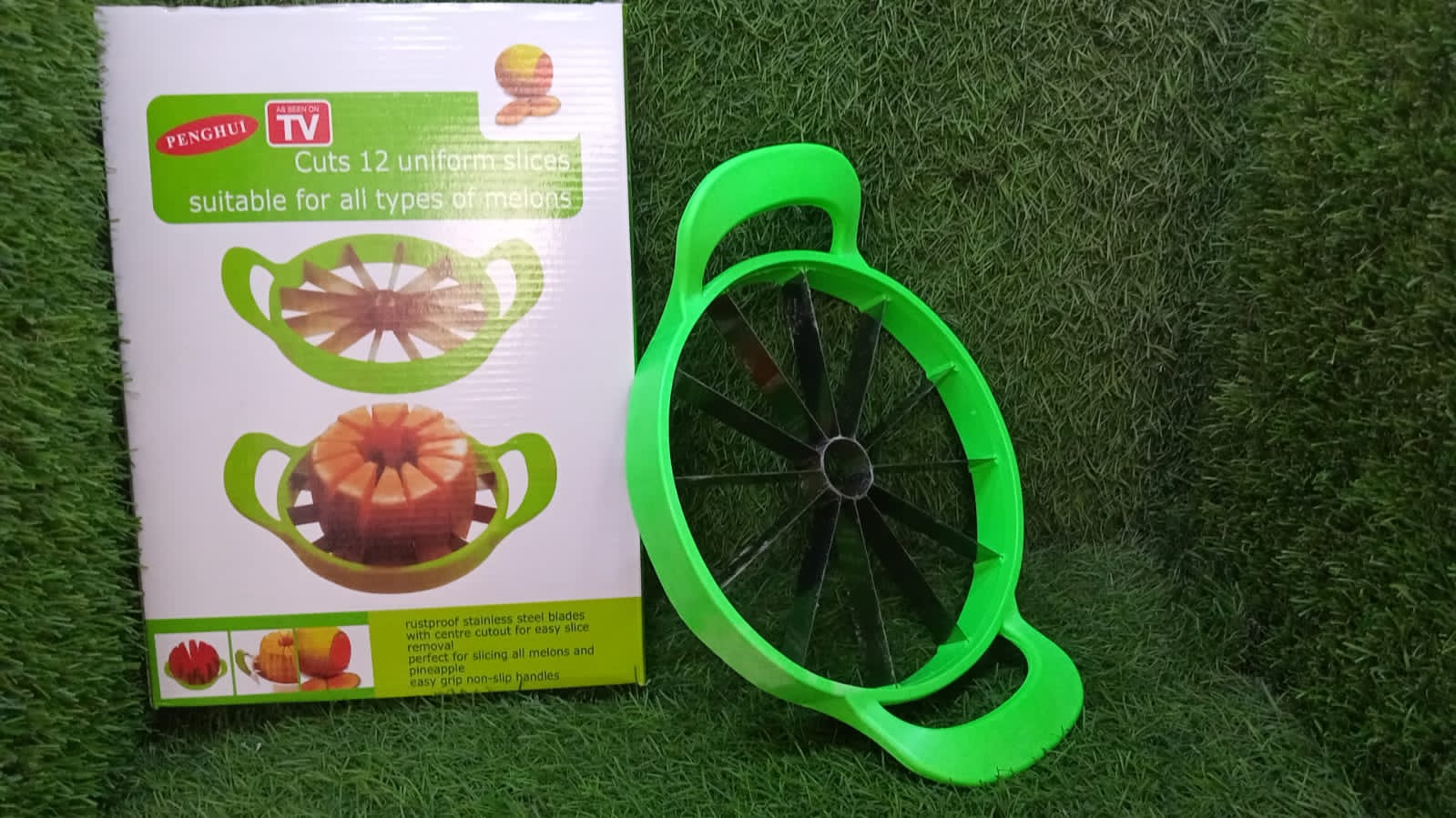 Watermelon Slicer Cutter Steel Fruit Perfect Corer Slicer Kitchen Tools - Image 8